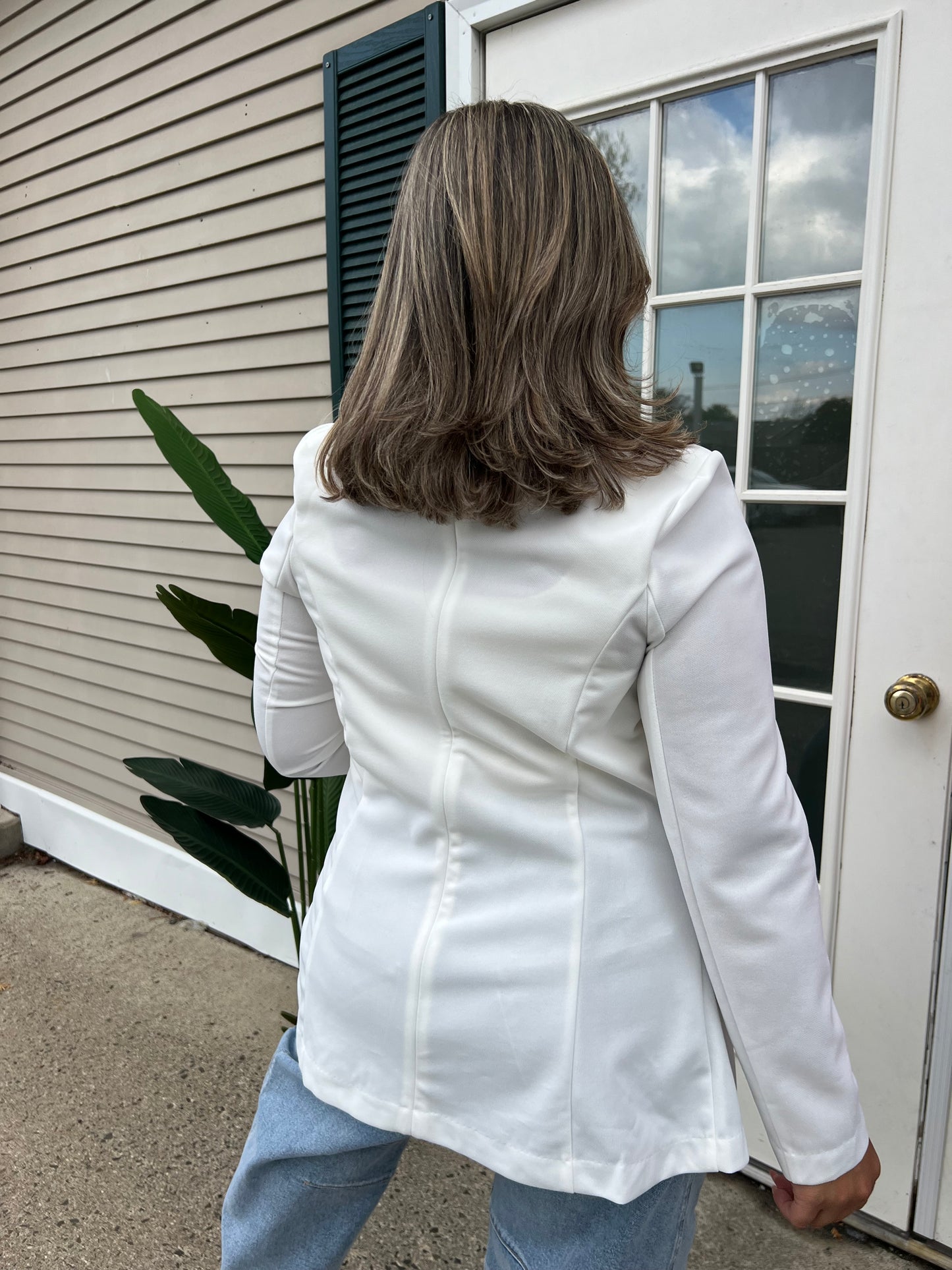 Blashe White Blazer
