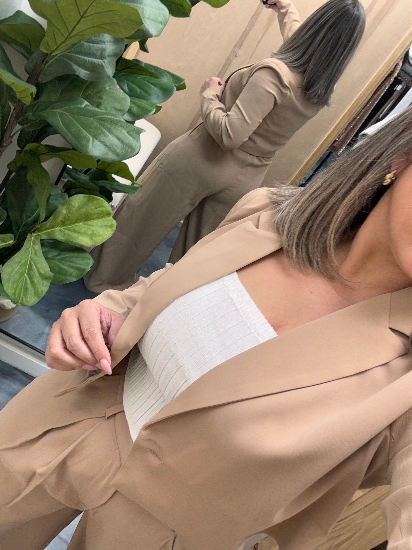 Crop Classic Blazer