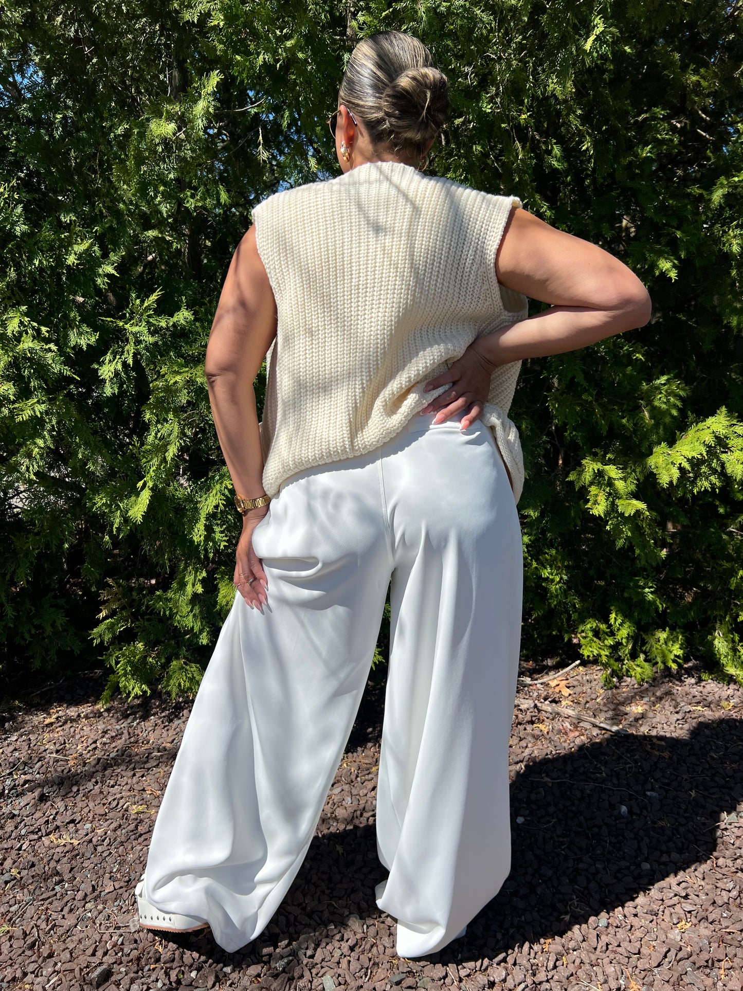 Muy Muy White Trousers