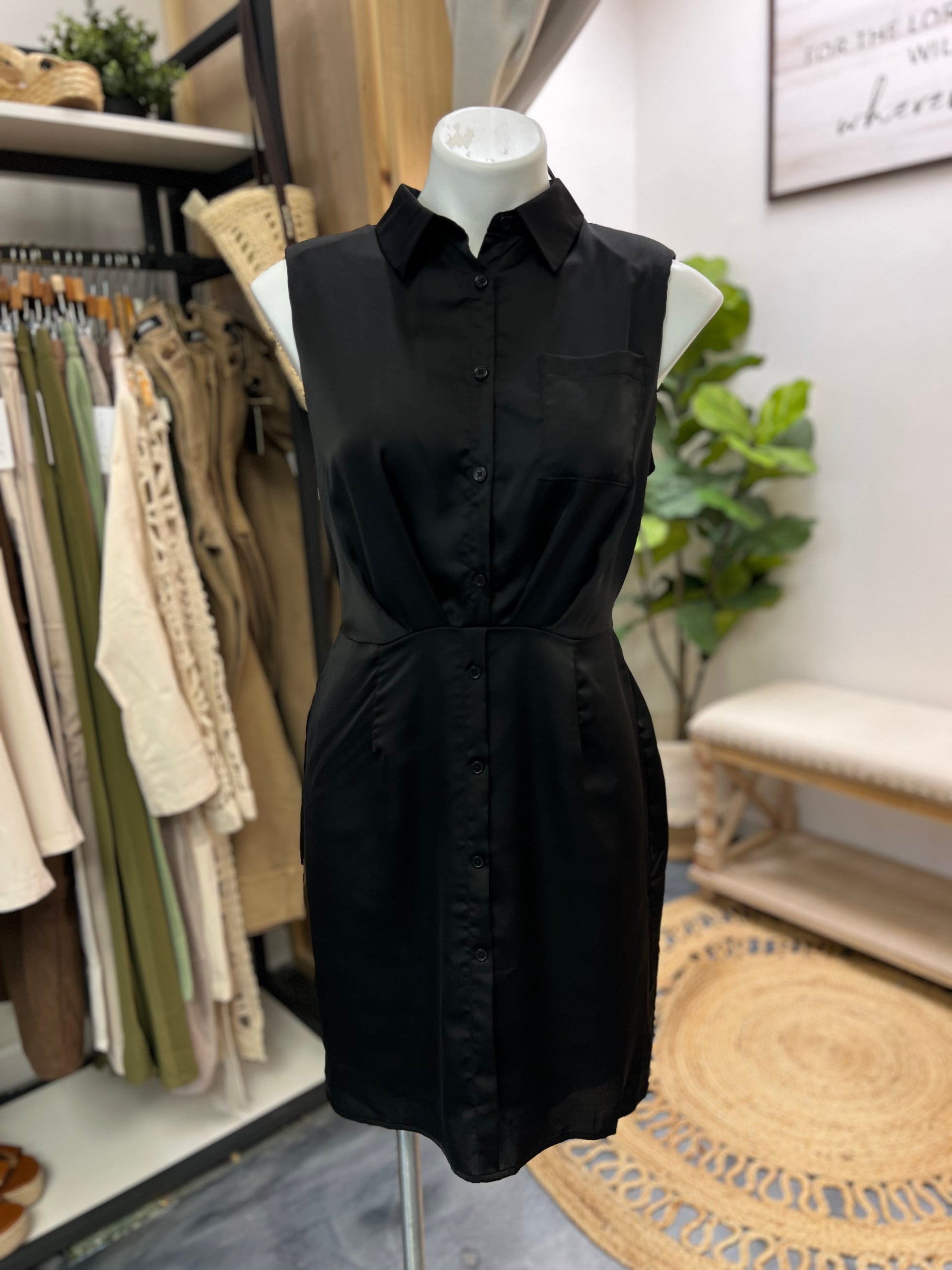 Everyday Button Up Dress
