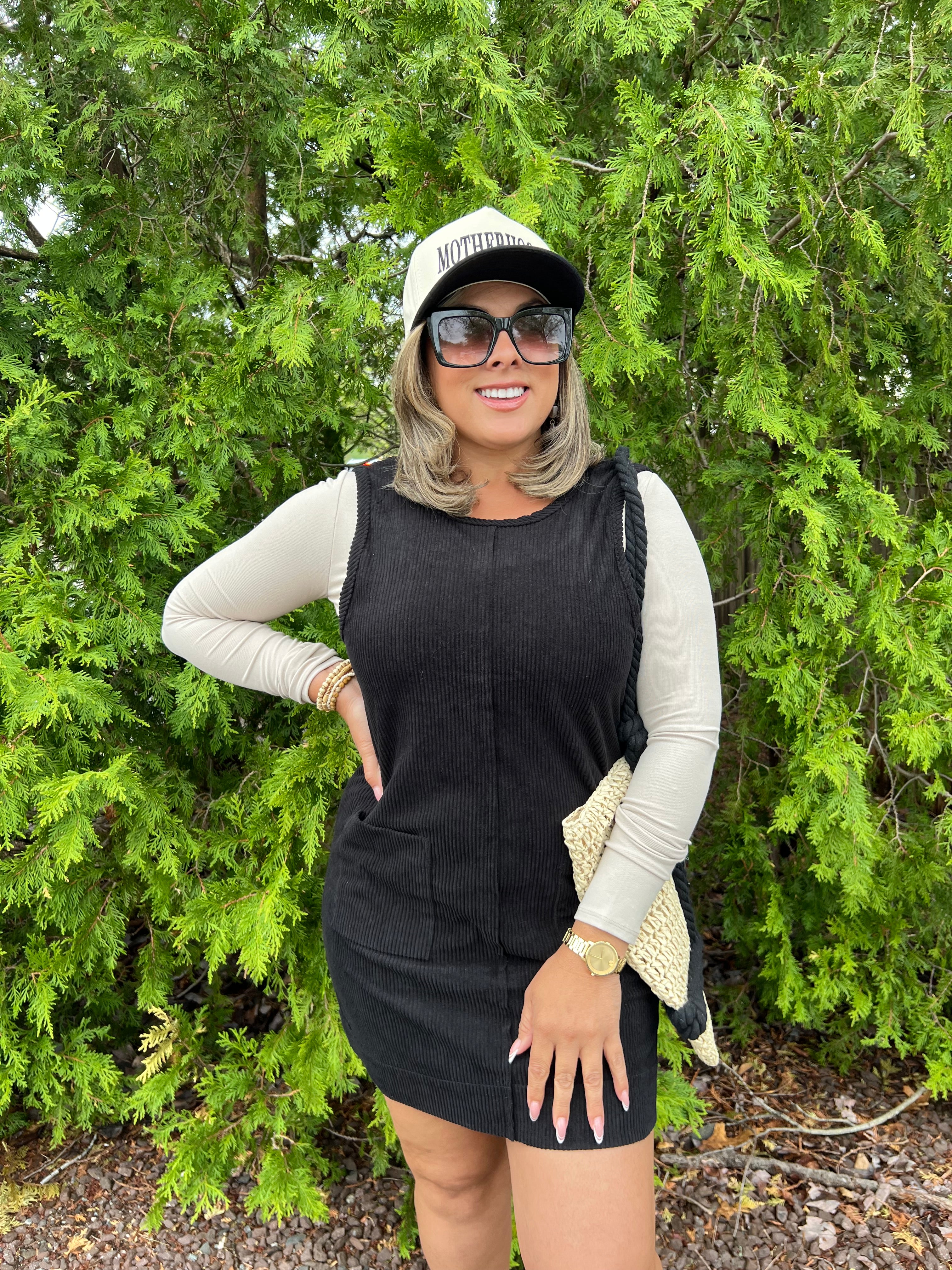 Lany Corduroy Dress
