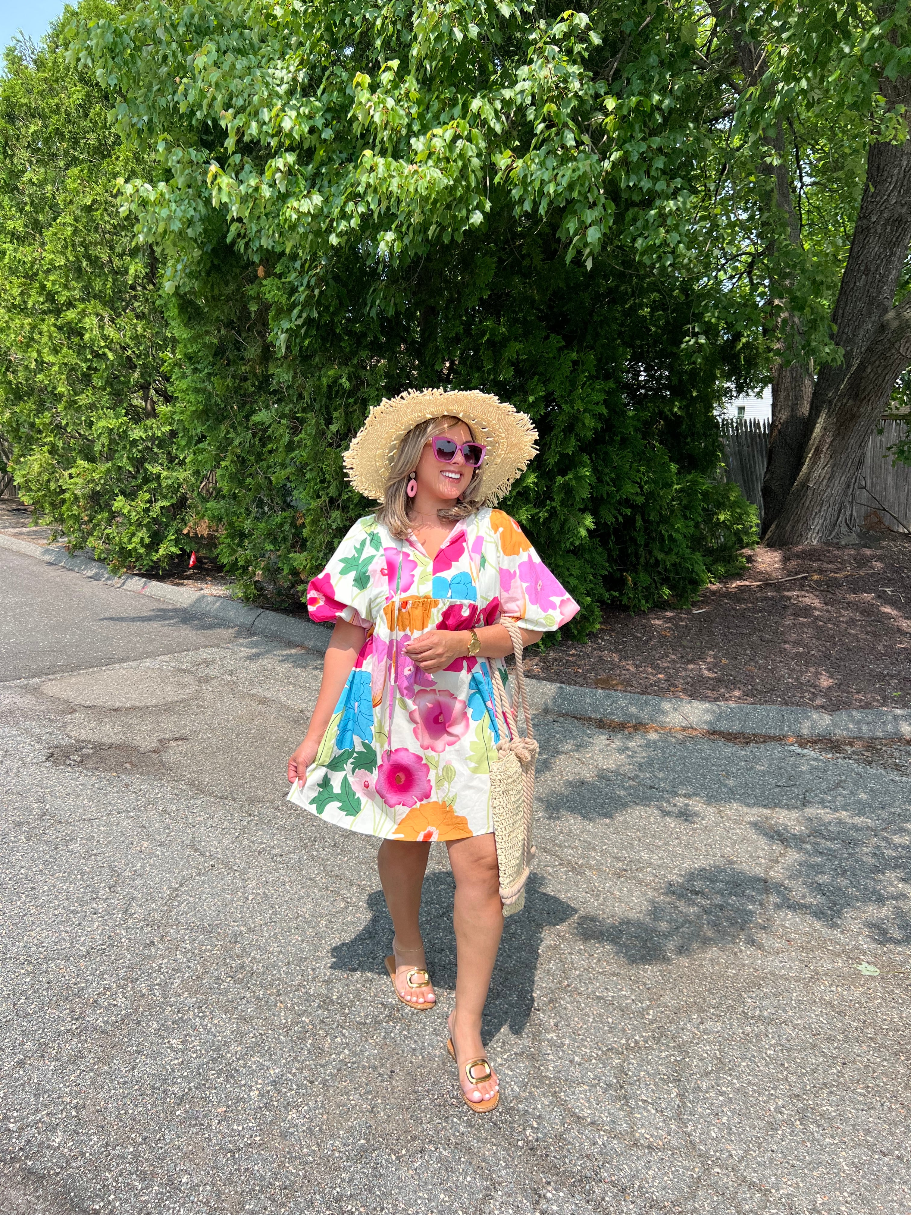 Floral Babydoll Dress
