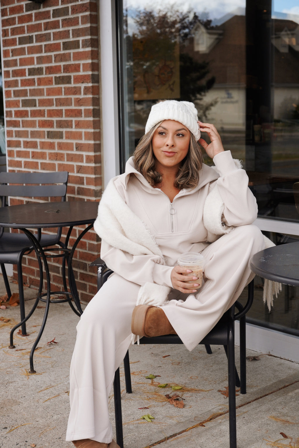 On the Go Ribbed Set