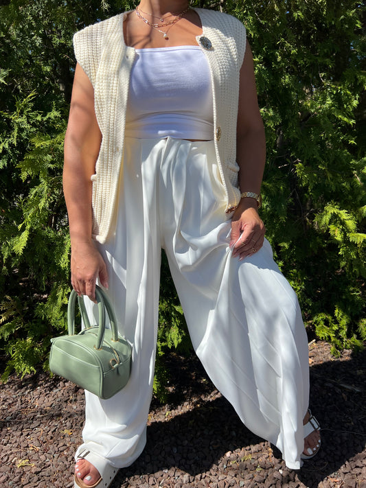 Muy Muy White Trousers