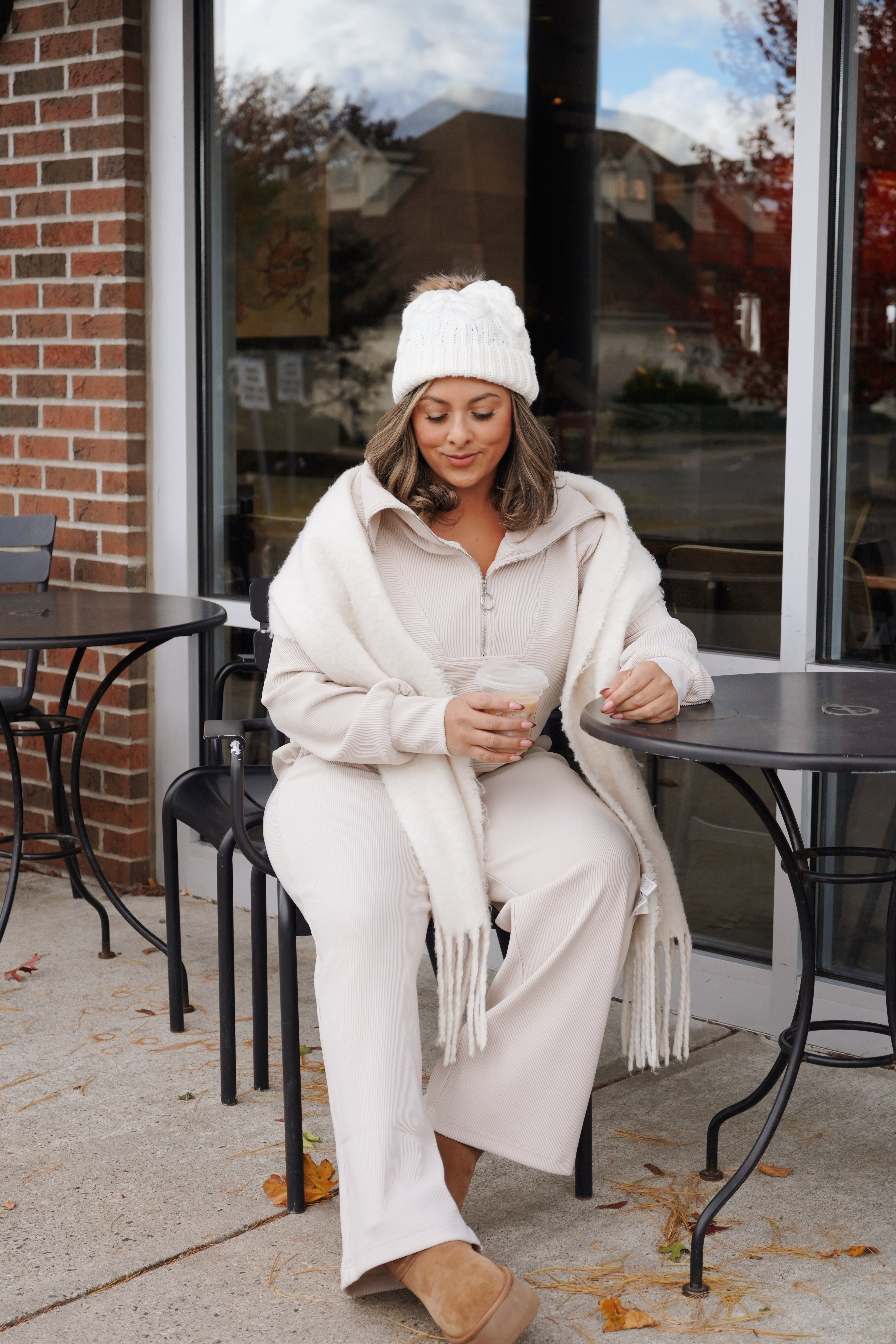 On the Go Ribbed Set