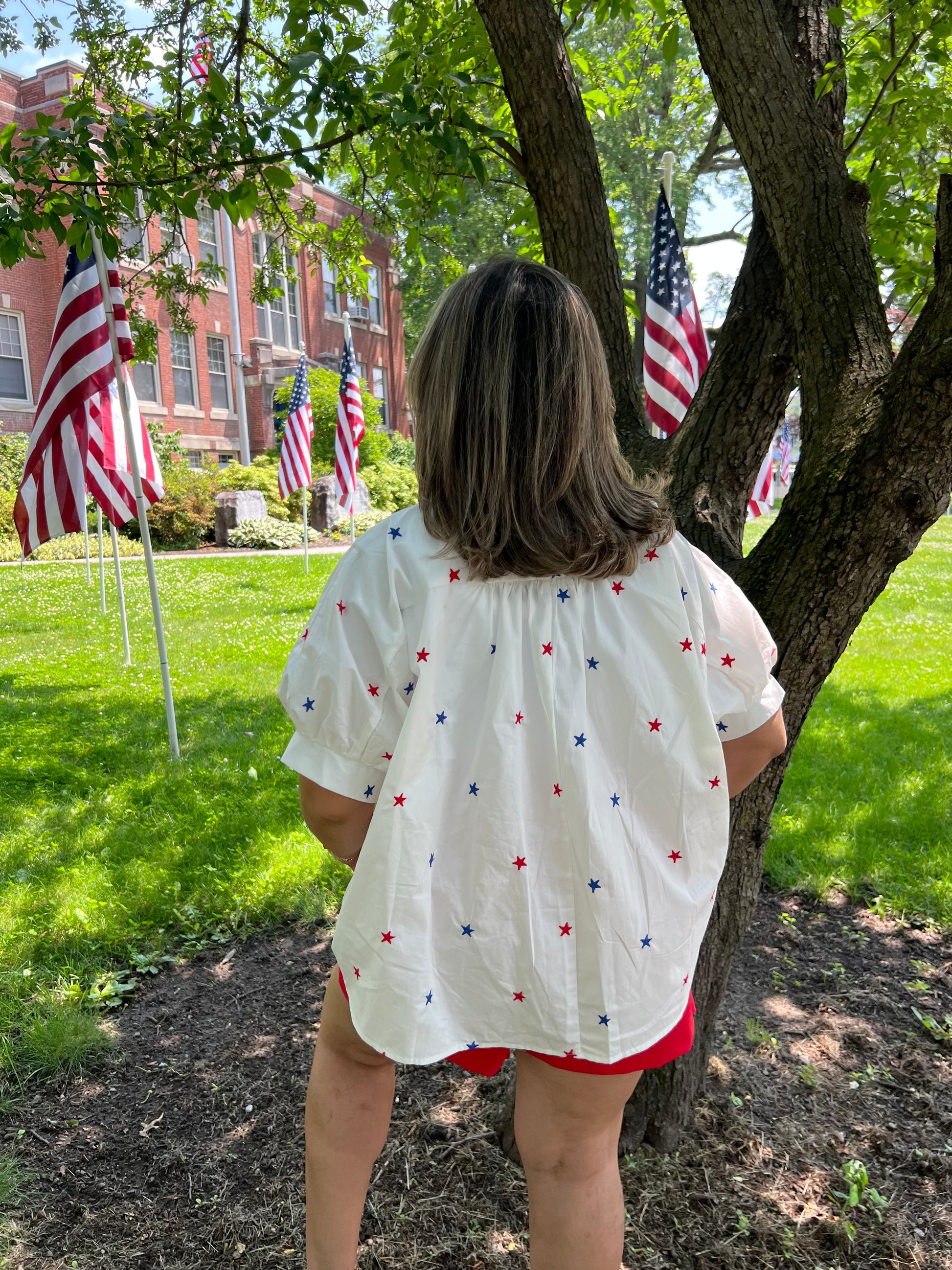 All-American Babe Button Up