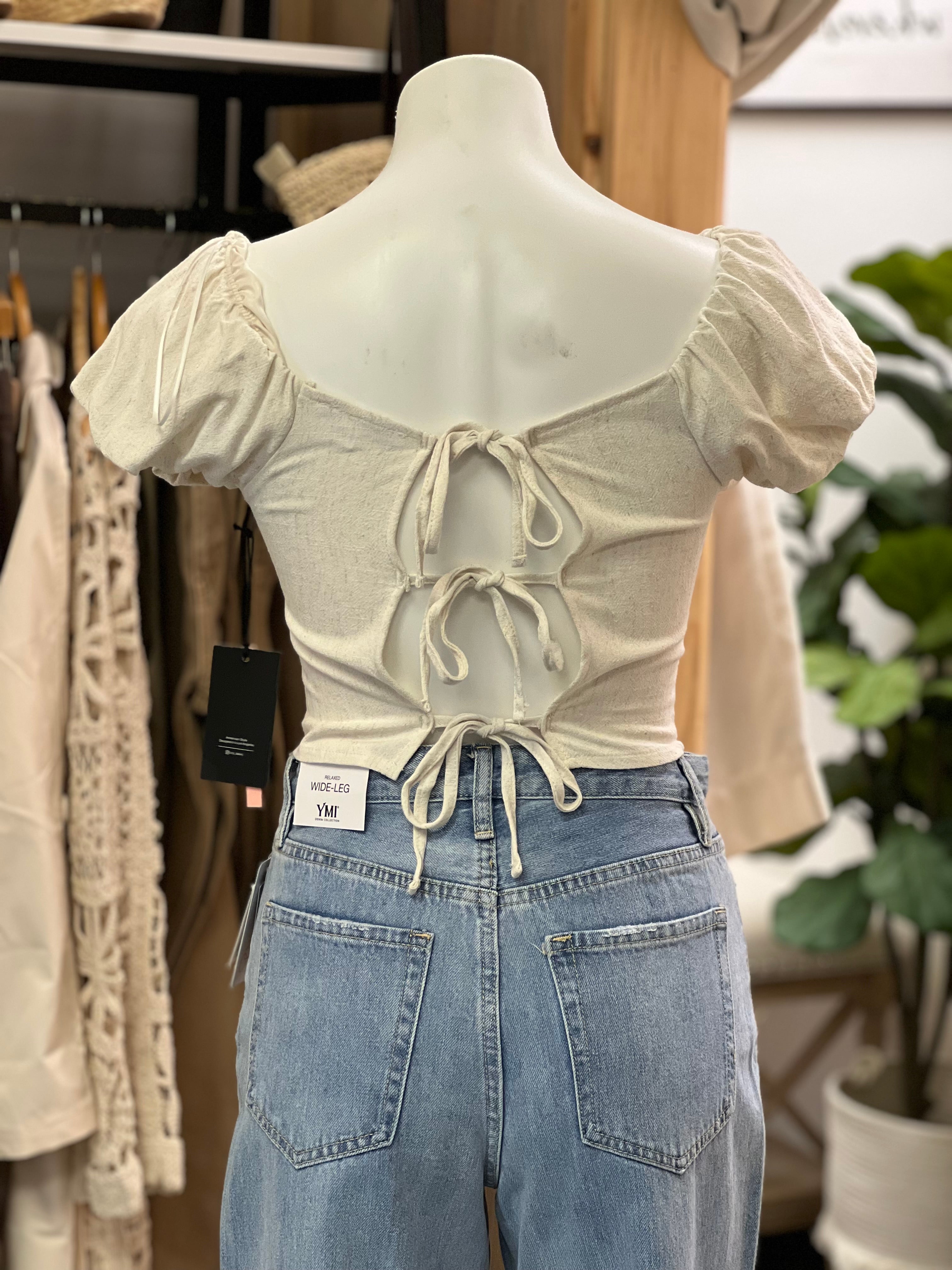 Iris Puff Sleeve Top