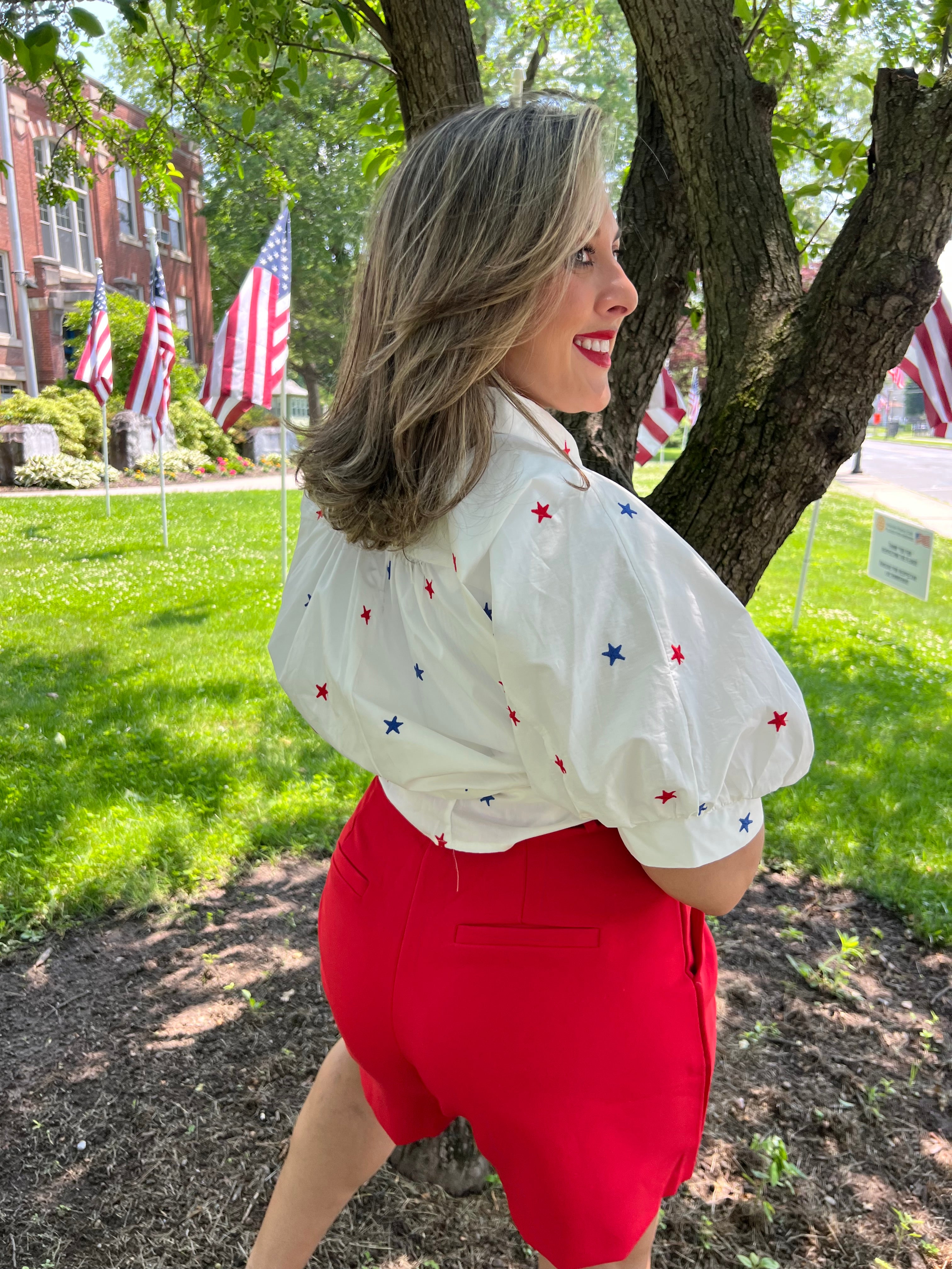 Cherry Bombshell Shorts