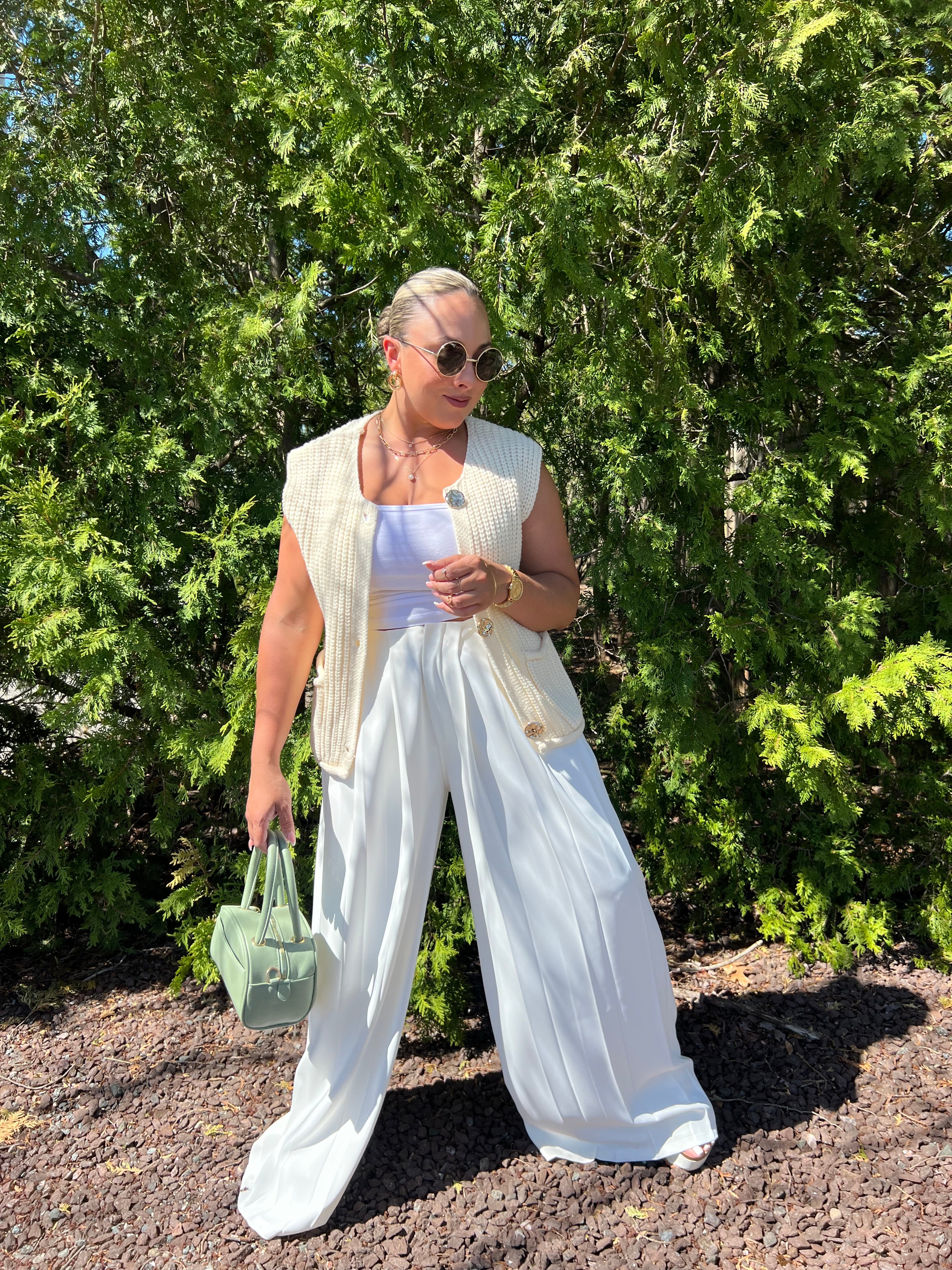 Muy Muy White Trousers