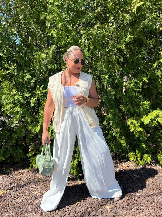 Muy Muy White Trousers