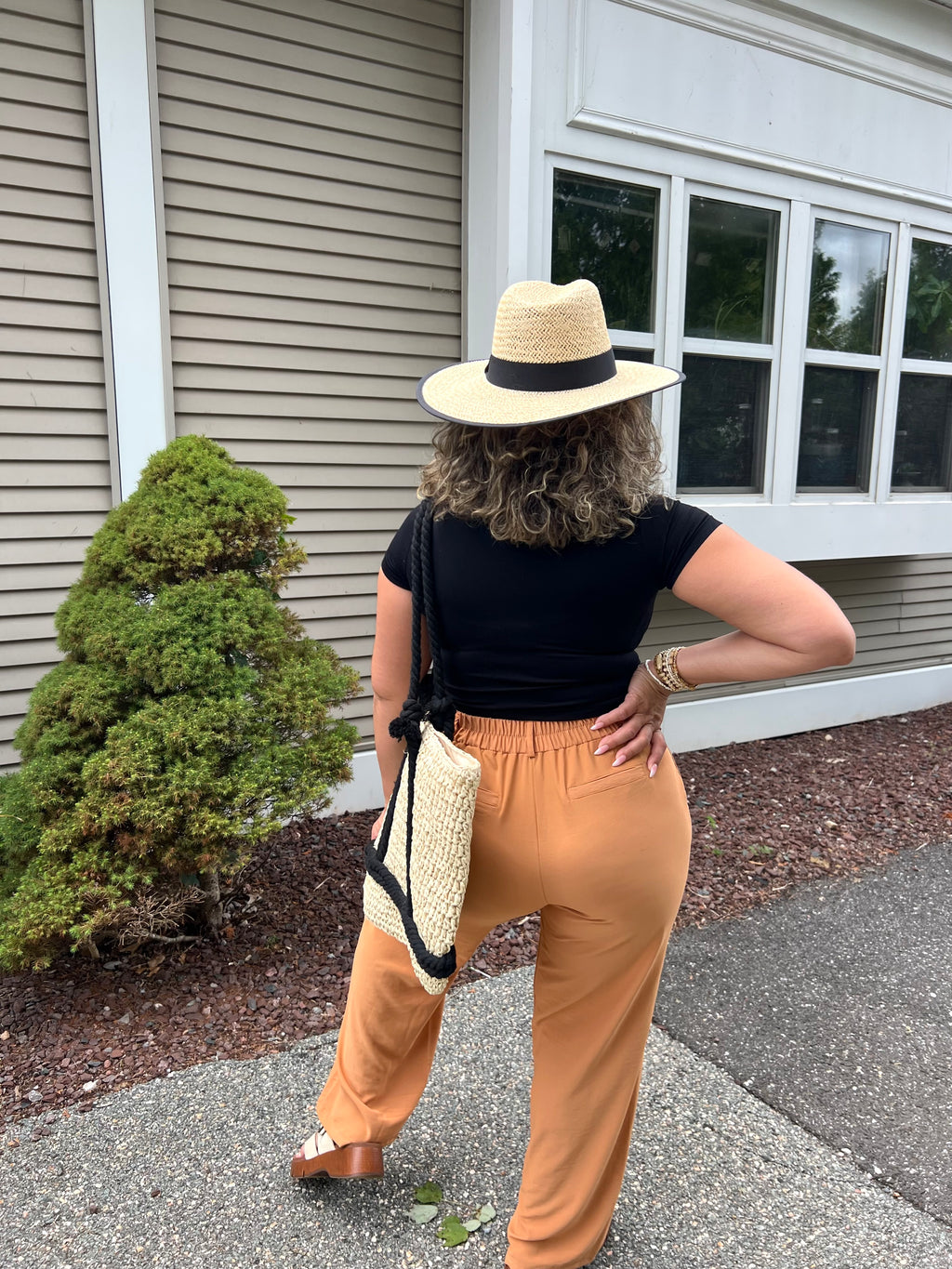 Casual Button Trousers