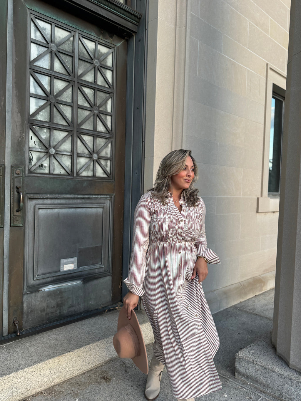 Autumn Brunch Midi Dress