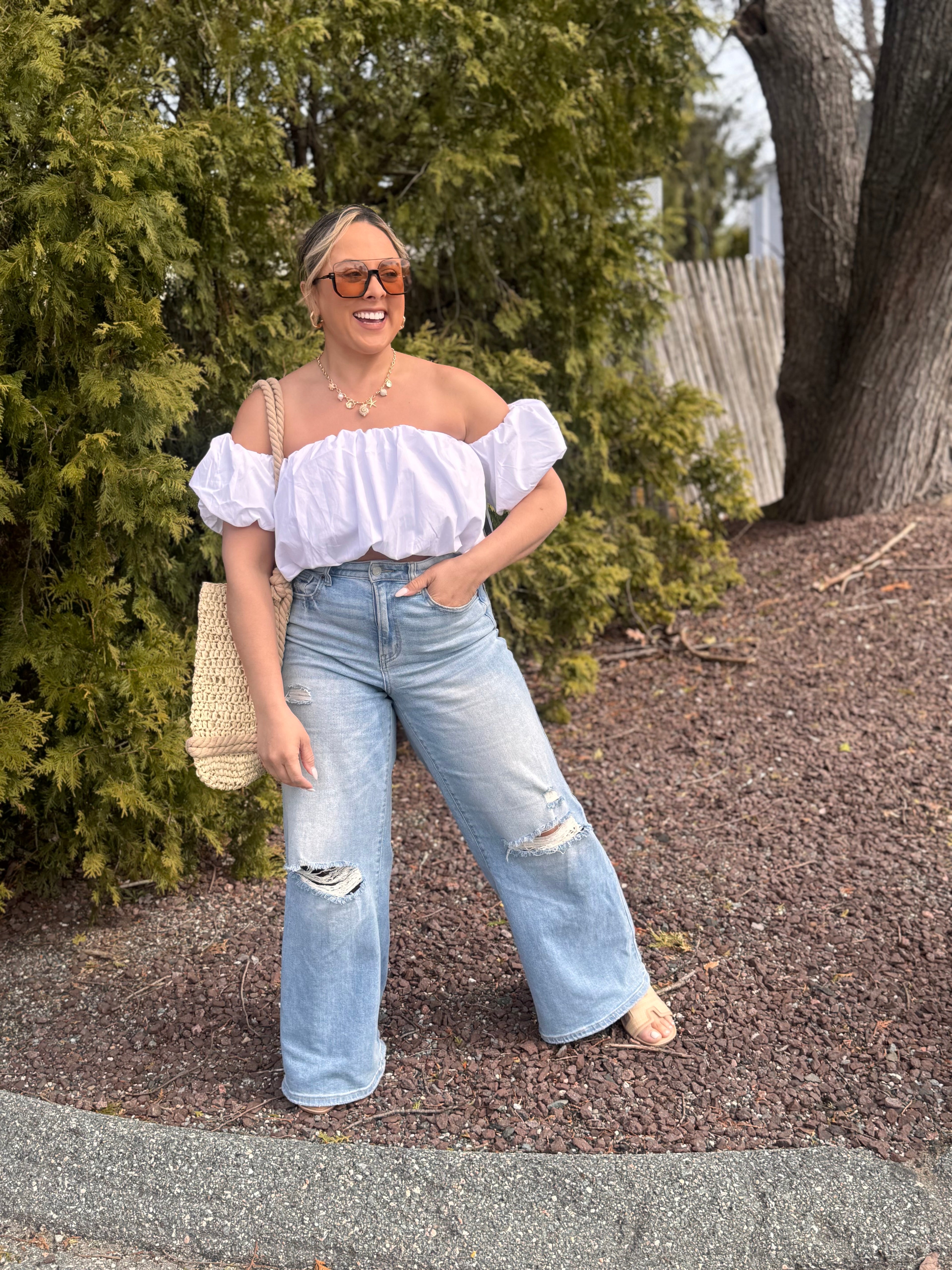 Dreamy Drape Jeans