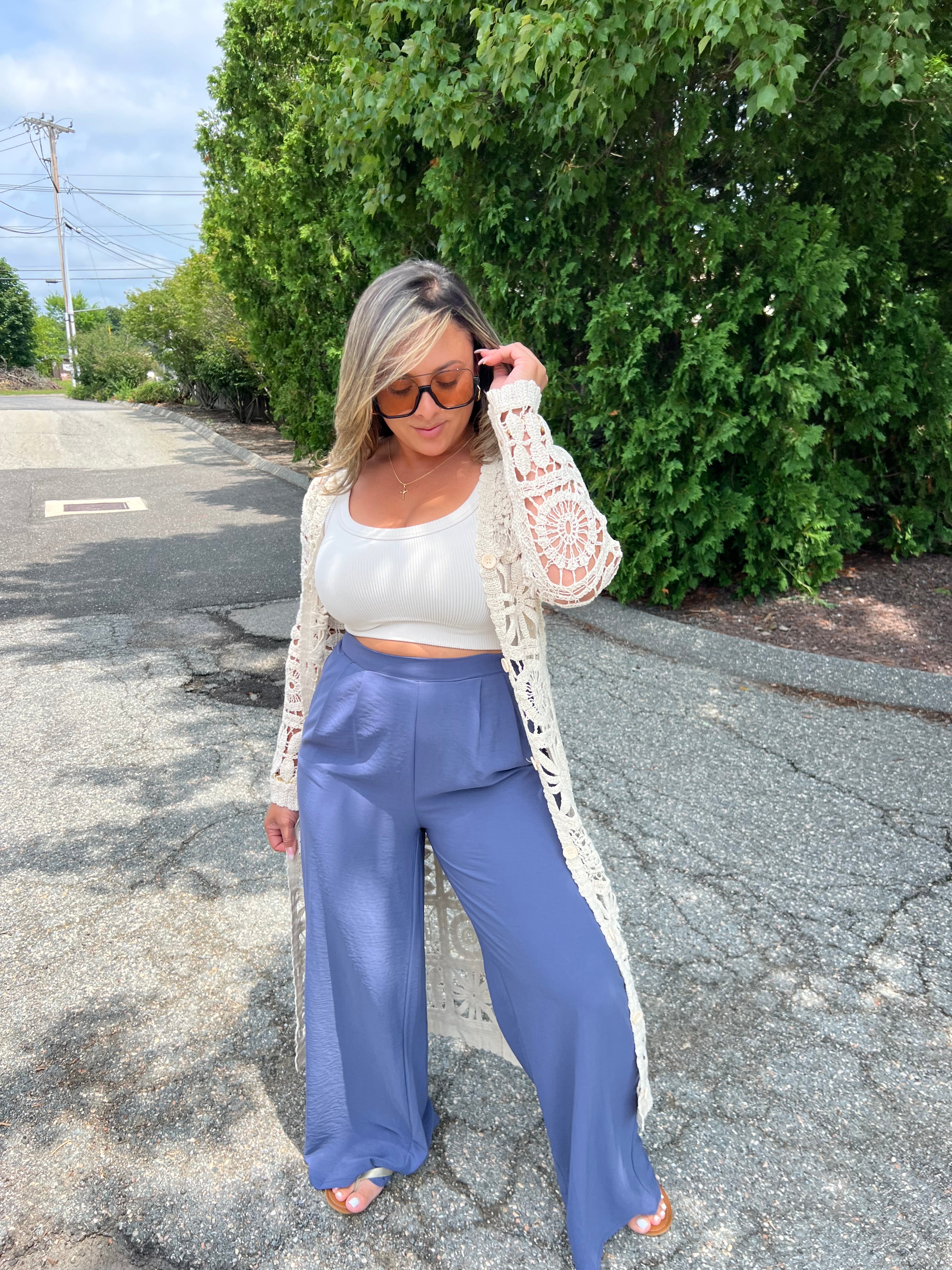 Blashe Silk Pants