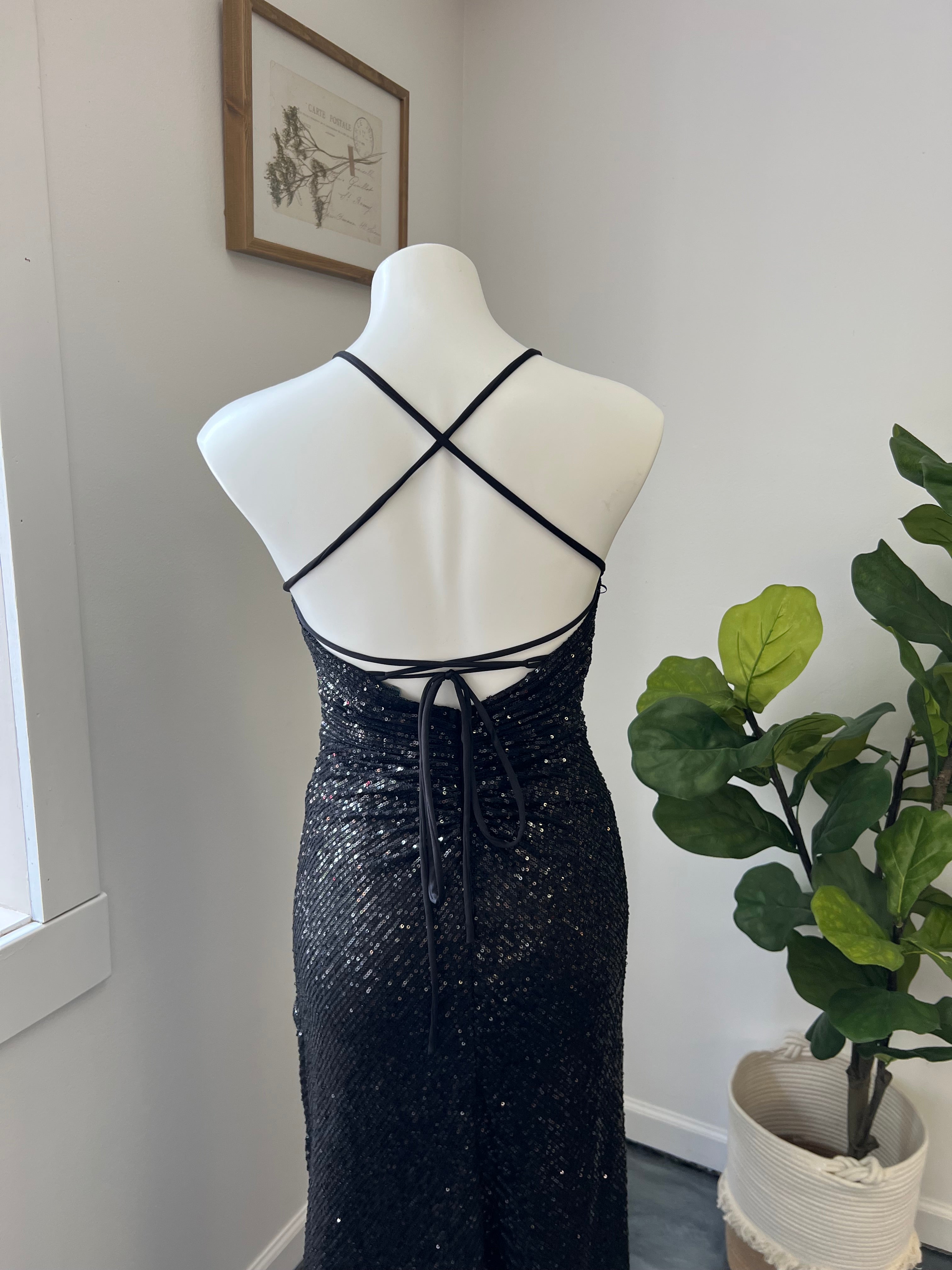 Glitter Formal Dress