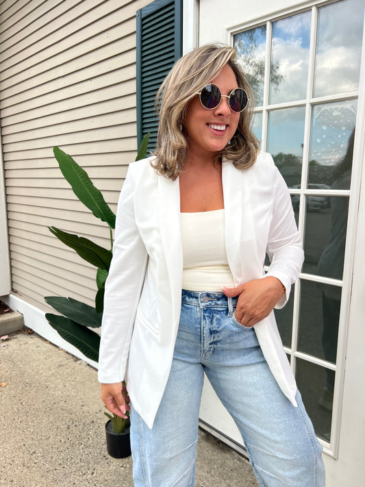 Blashe White Blazer