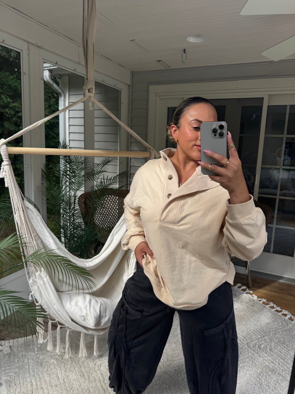 Cream Sweater