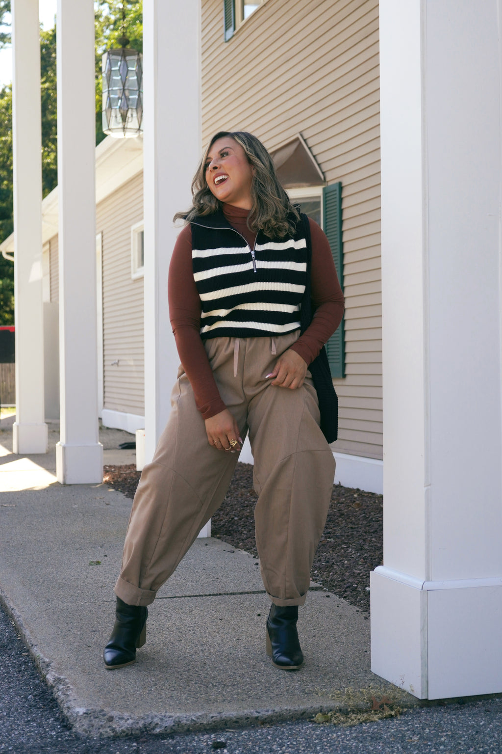 Quarter Zip Sweater Vest