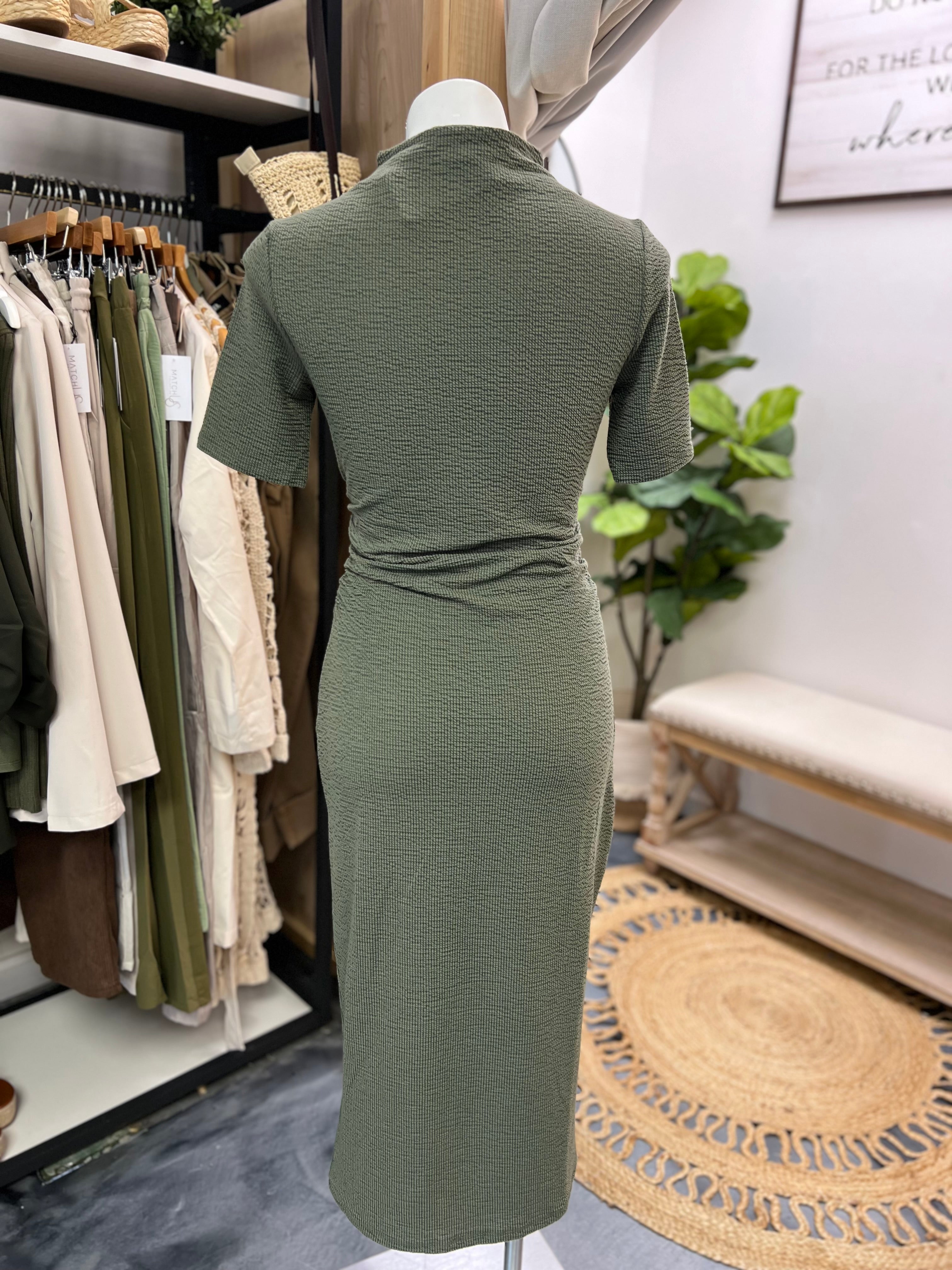 Body Con Maxi Dress