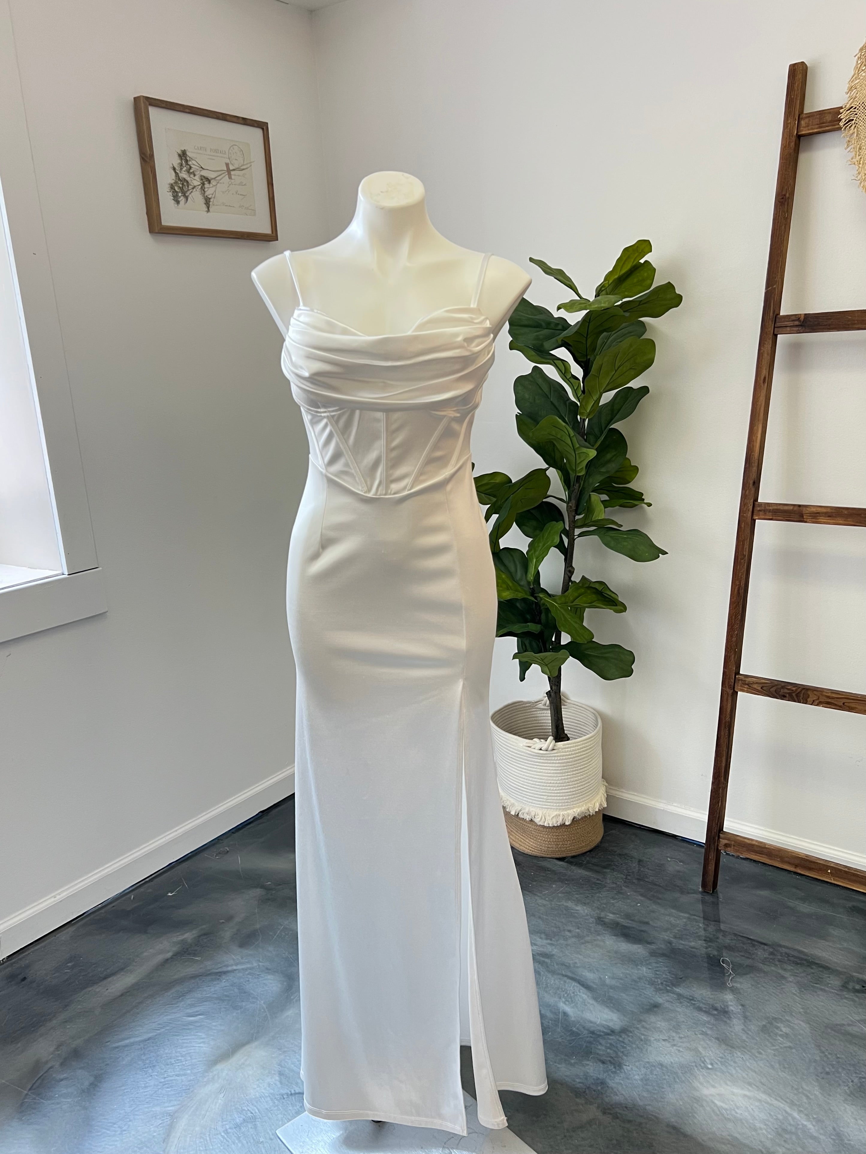 Lux Corset Formal Dress