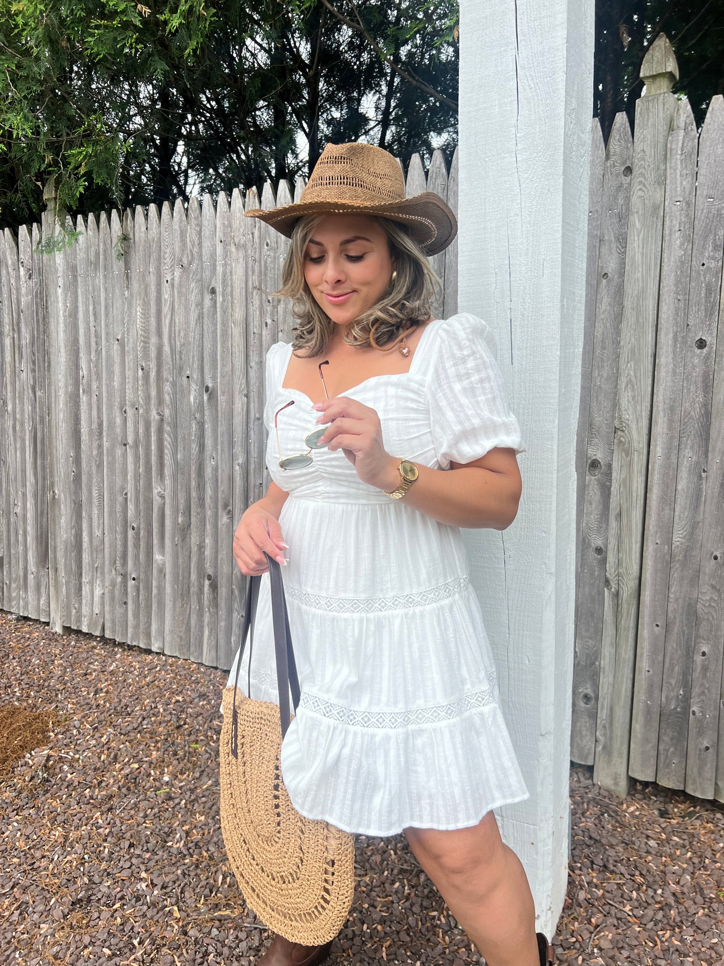 White Babydoll Dress