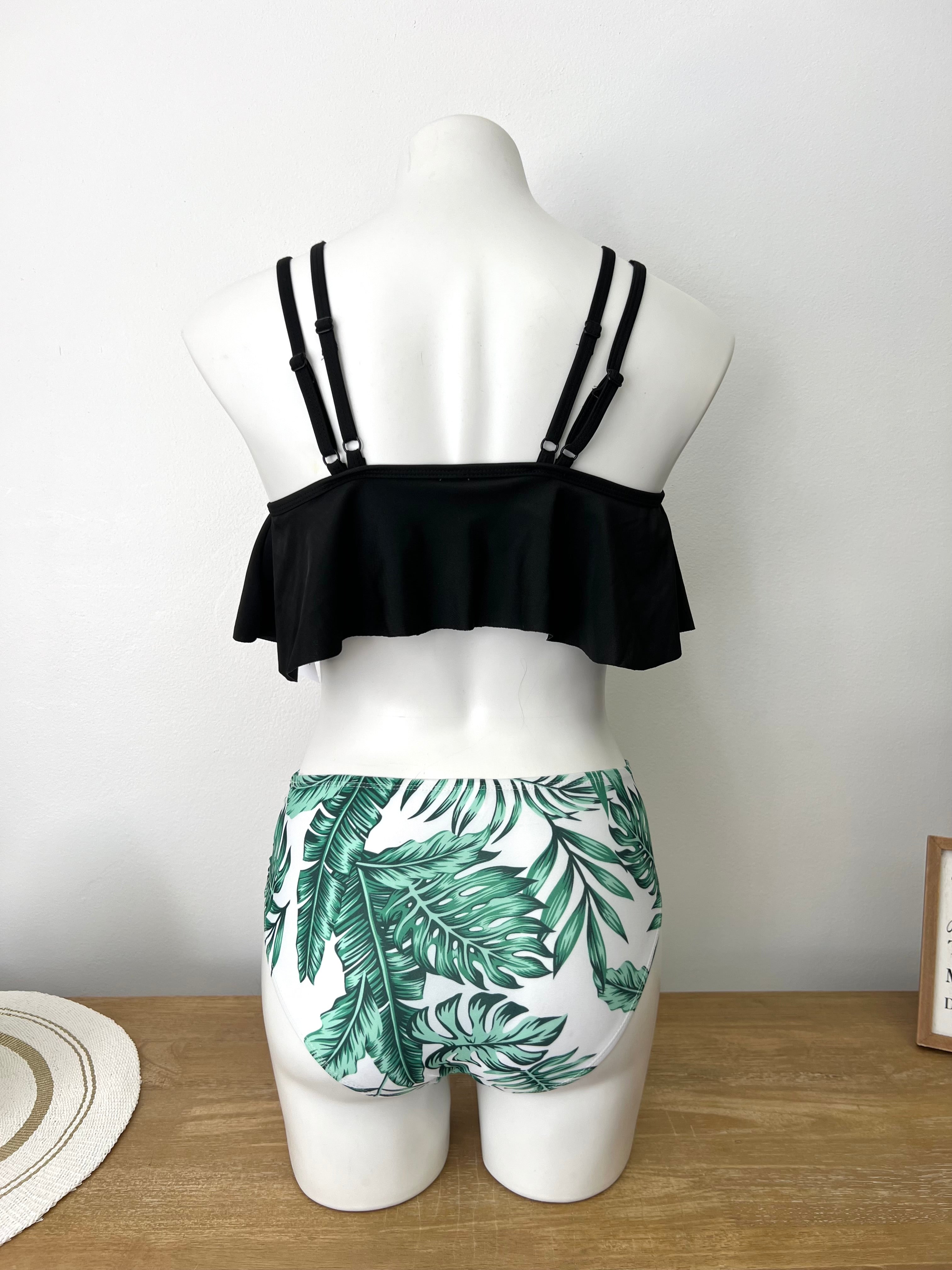 Palm Tree Two Piece Bikini