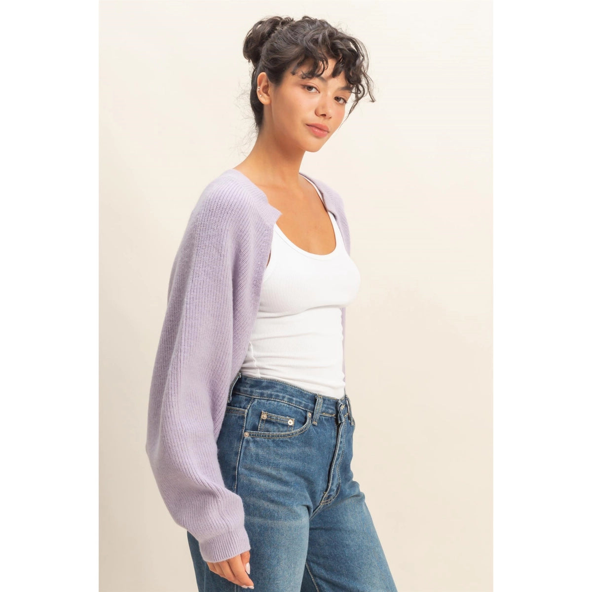 Sugarplum Cropped Cardigan