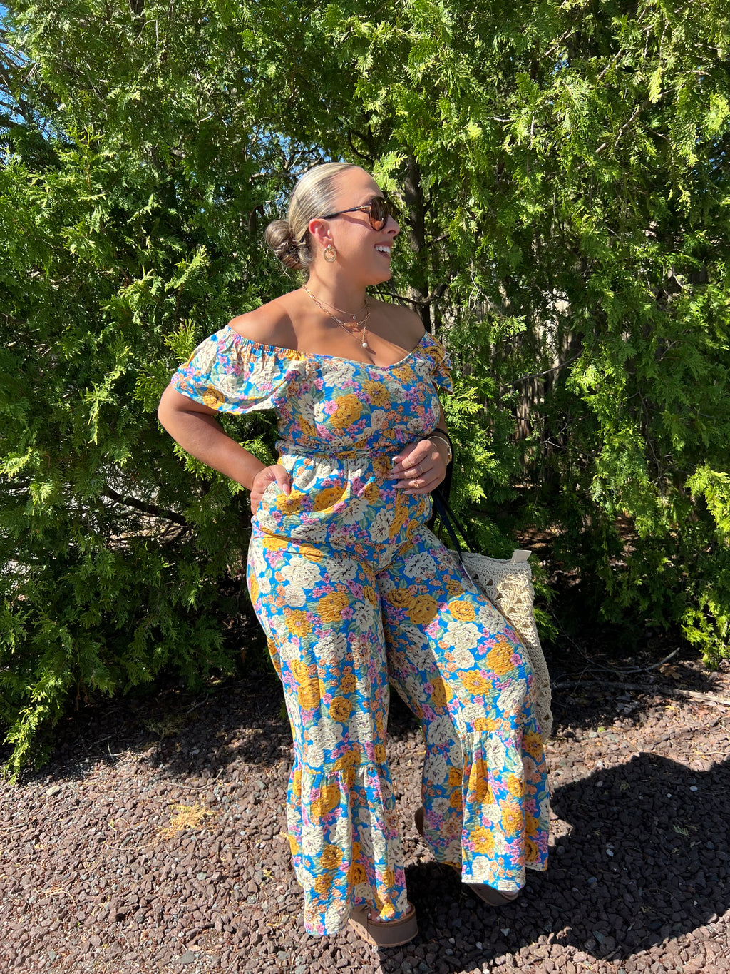 Floral Jumpsuit