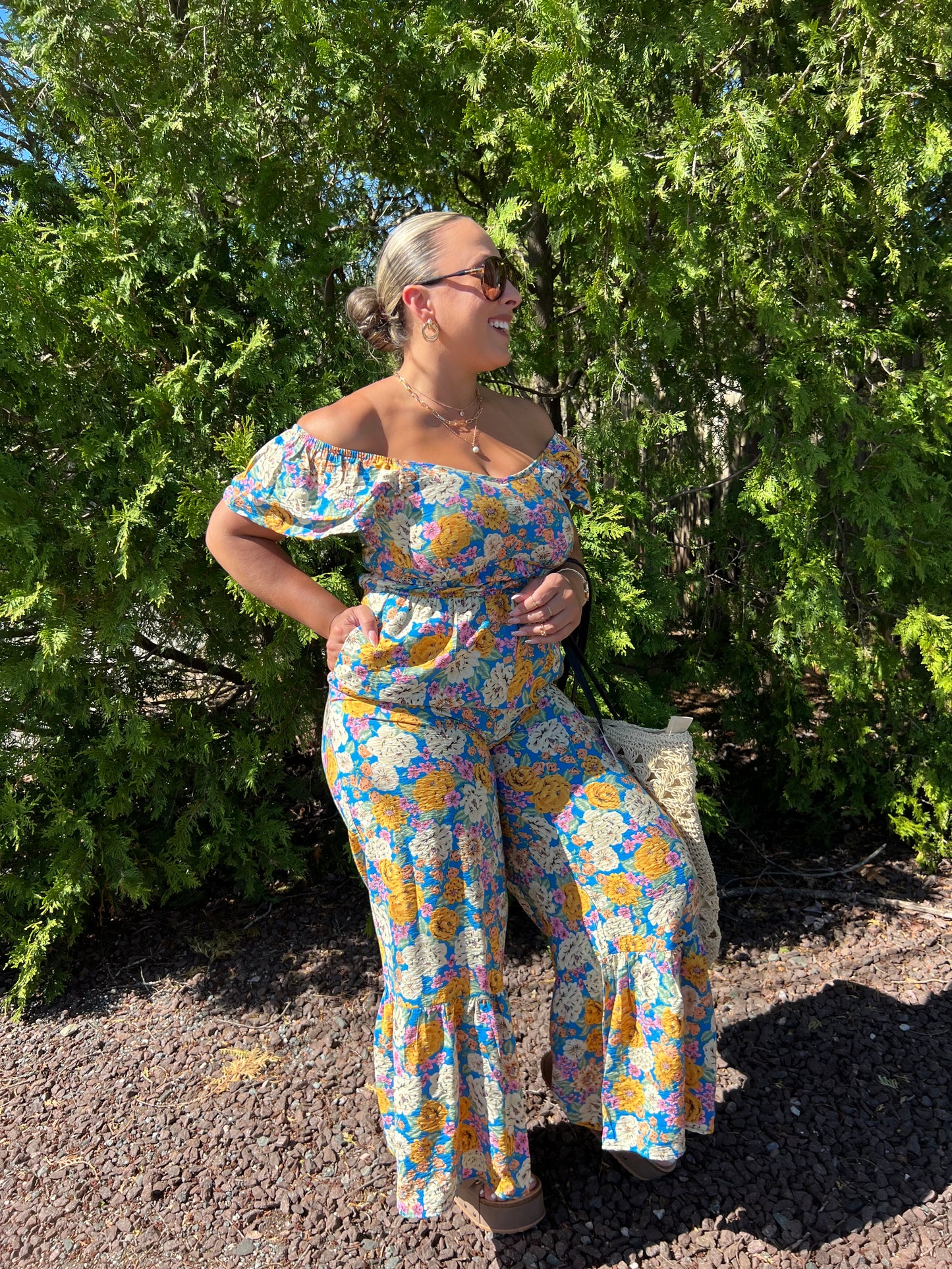 Floral Jumpsuit