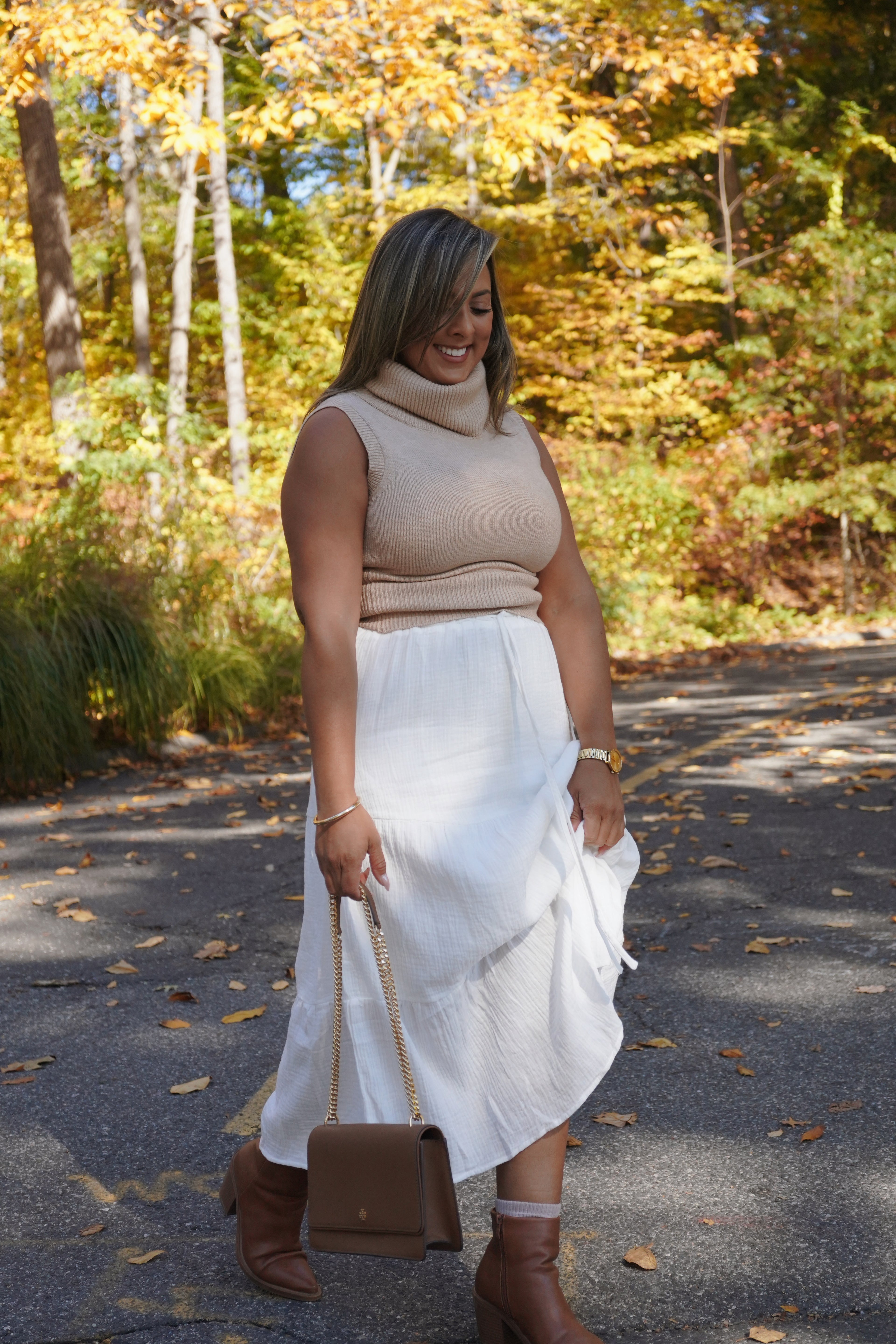 Knit Sleeveless Turtleneck