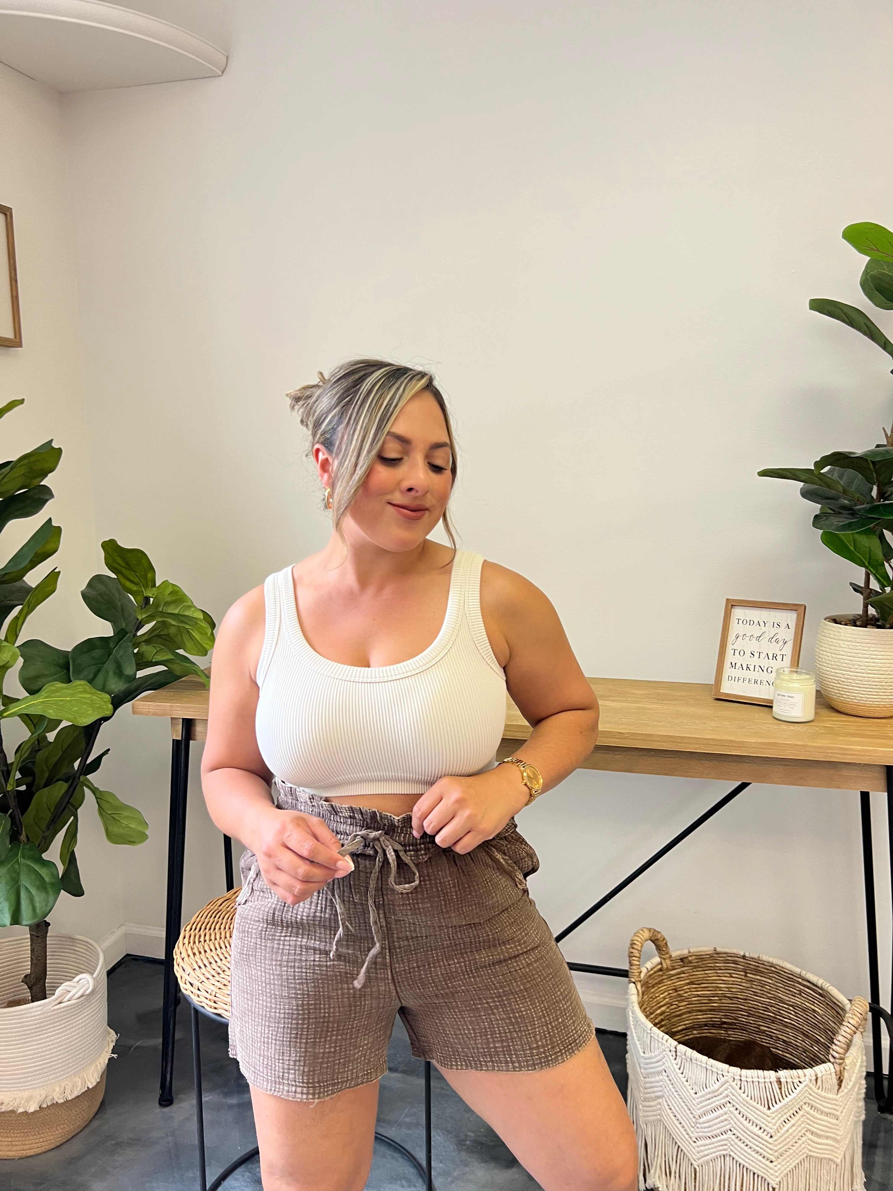 Cropped Tank Top