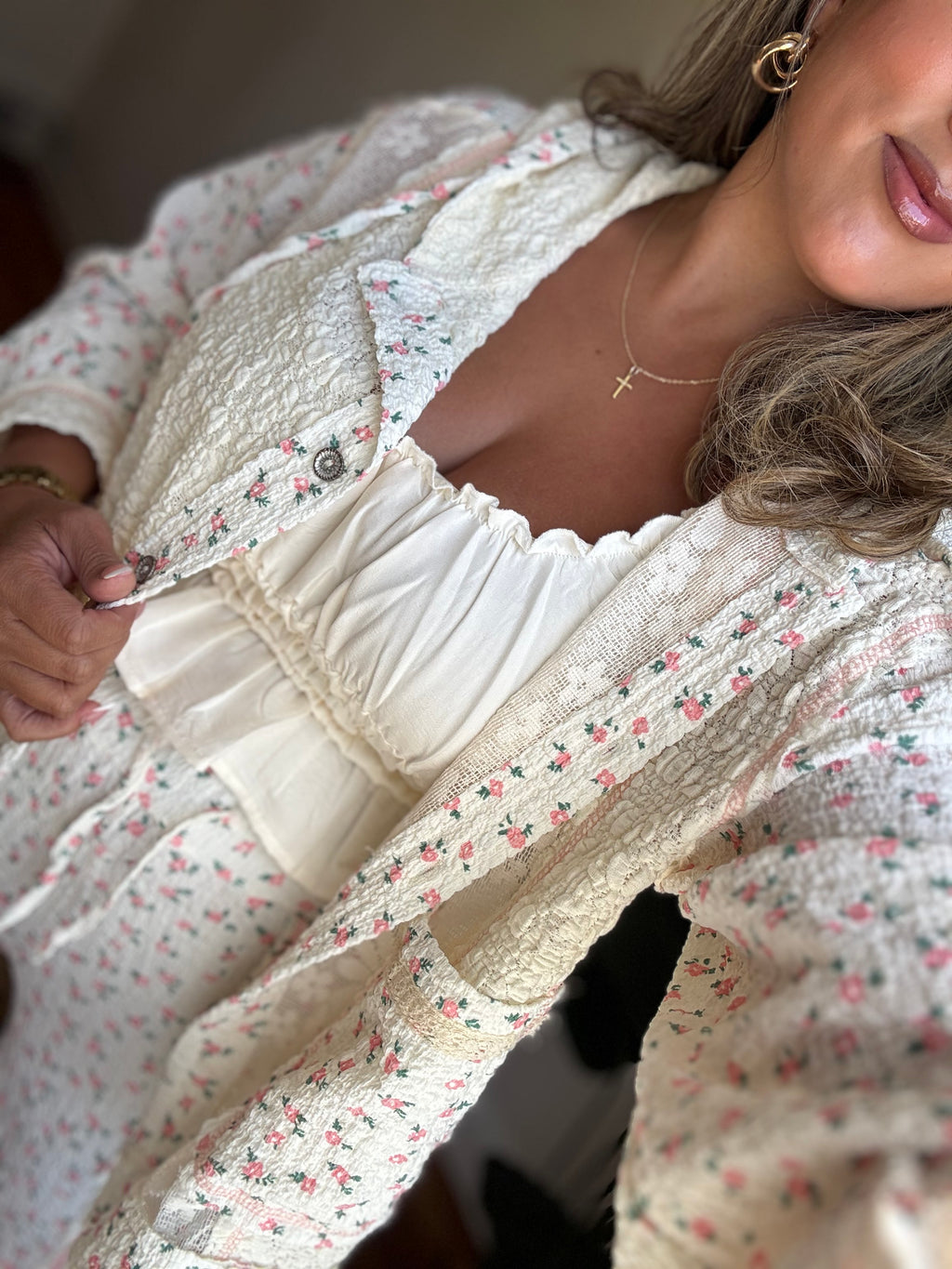 Laced Floral POL Set