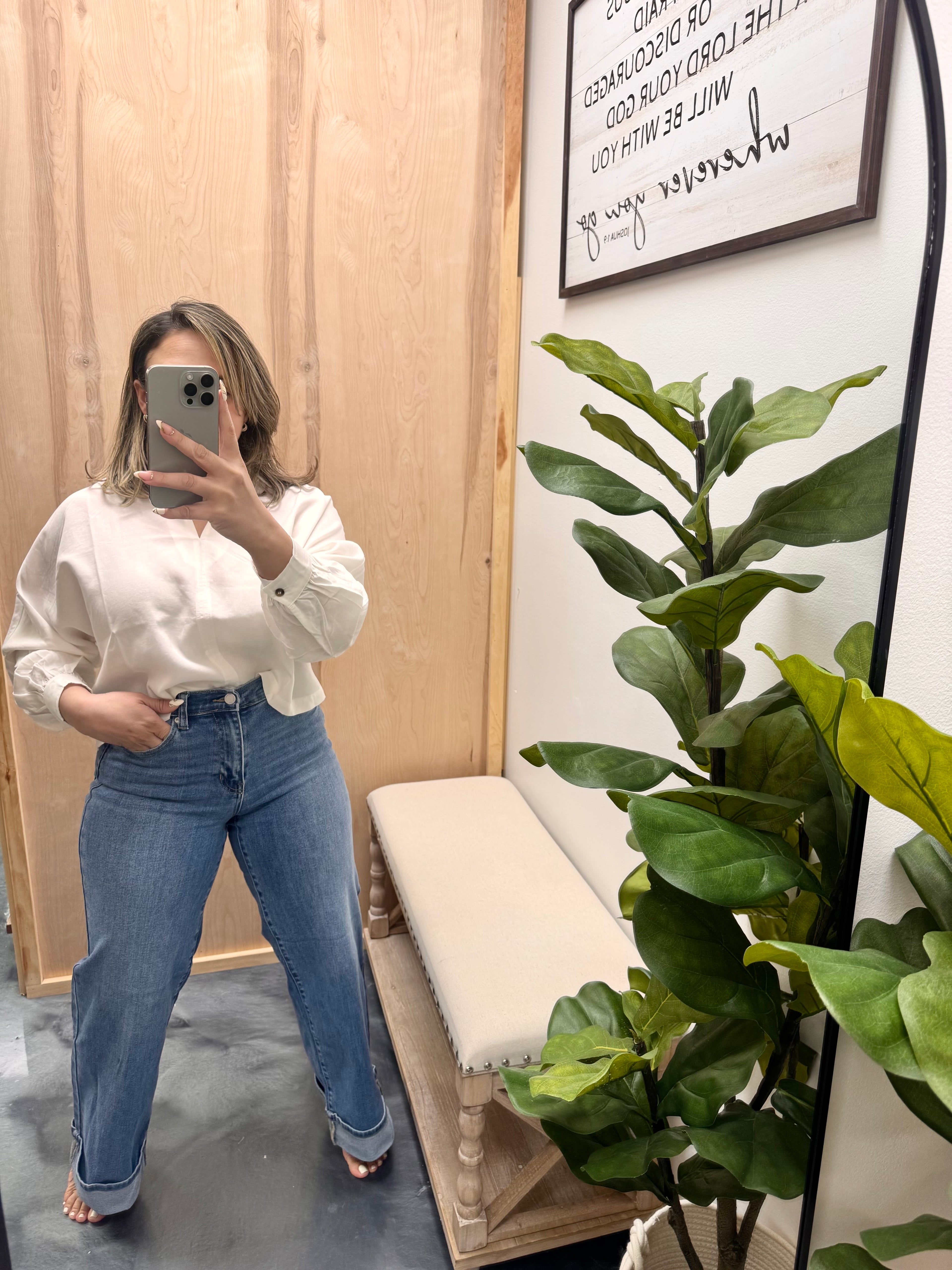 Love Me Cuffed Jeans