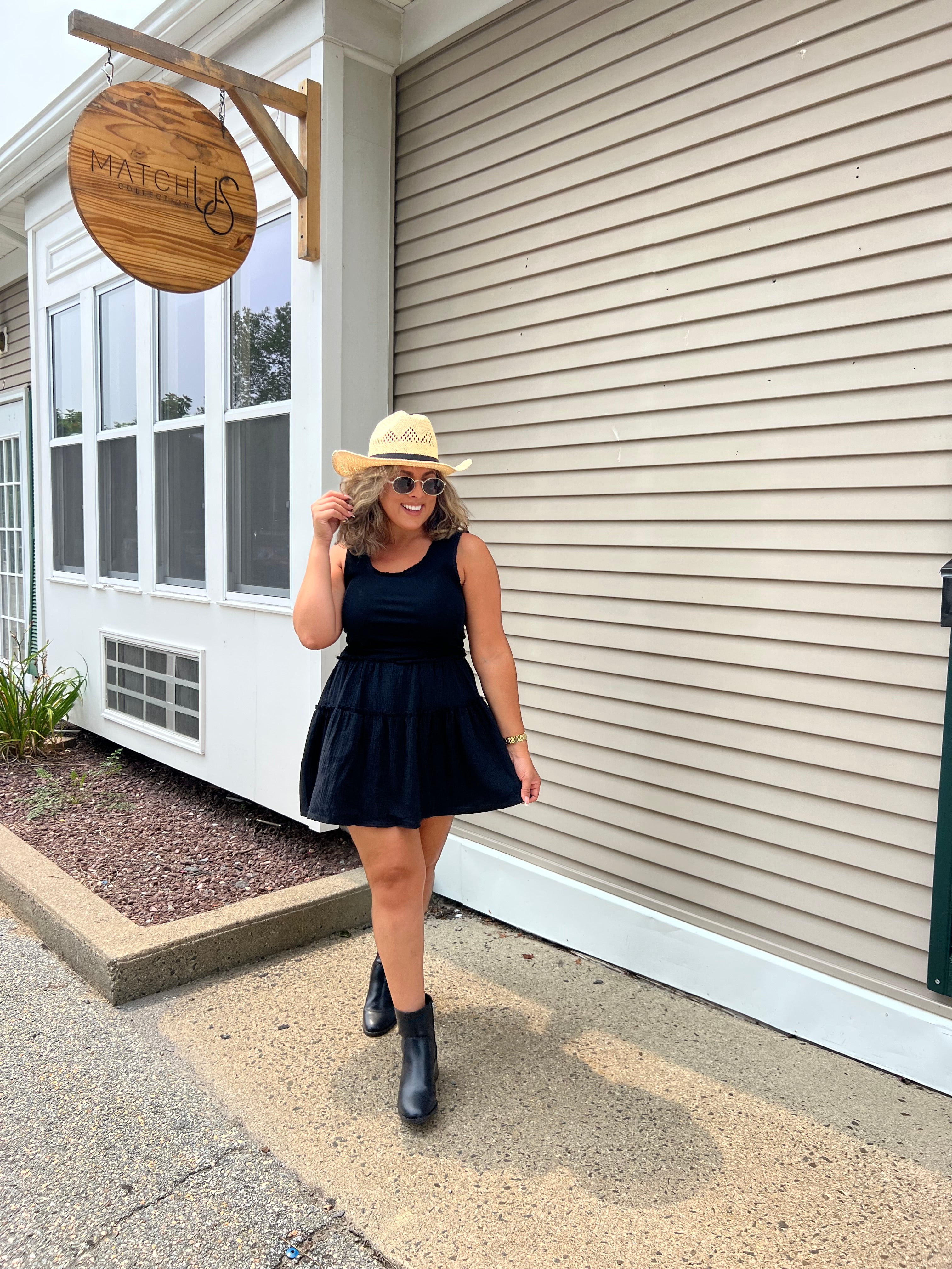 Casual Ruffle Mini Dress