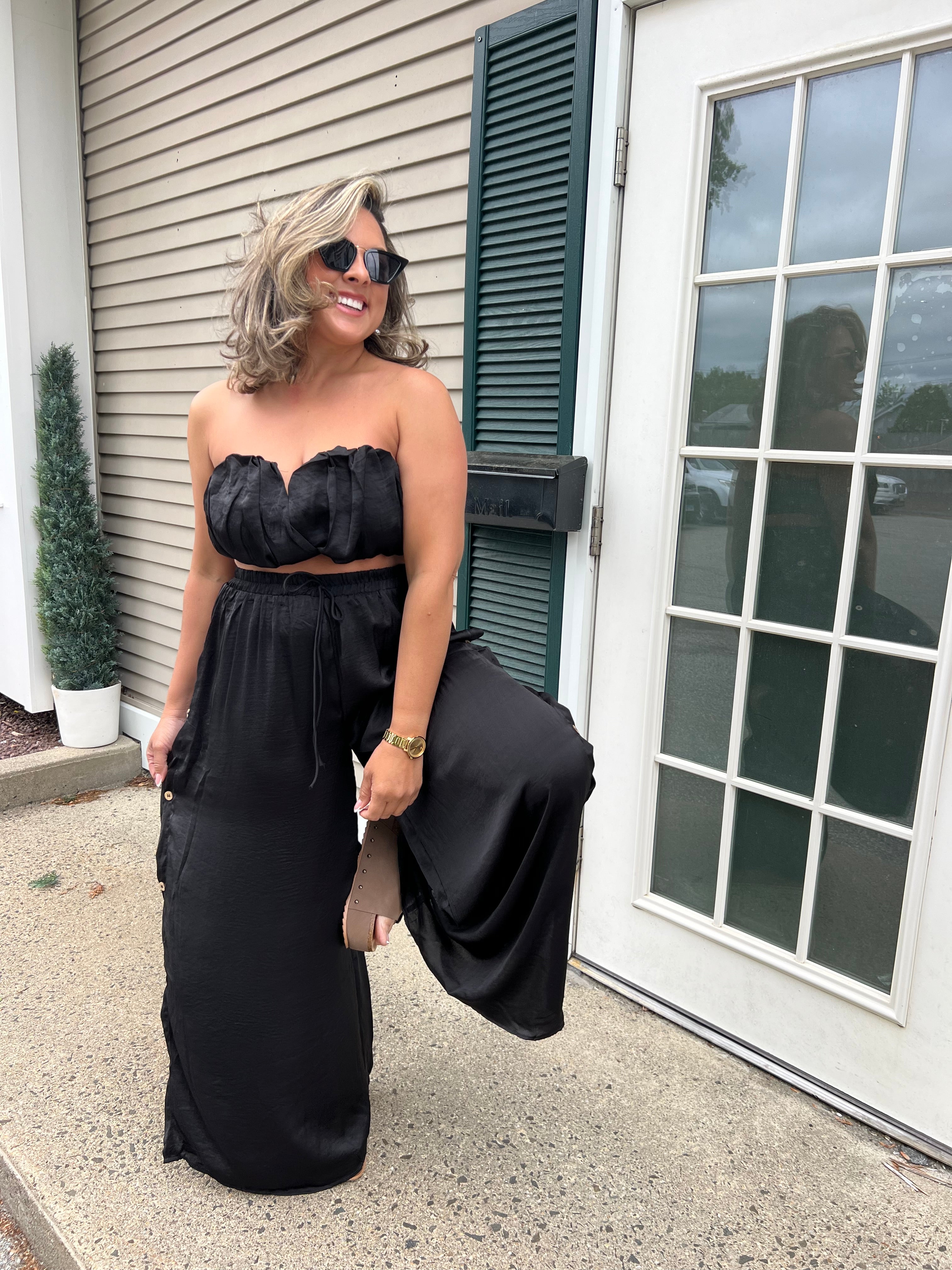 Black Seashell Set