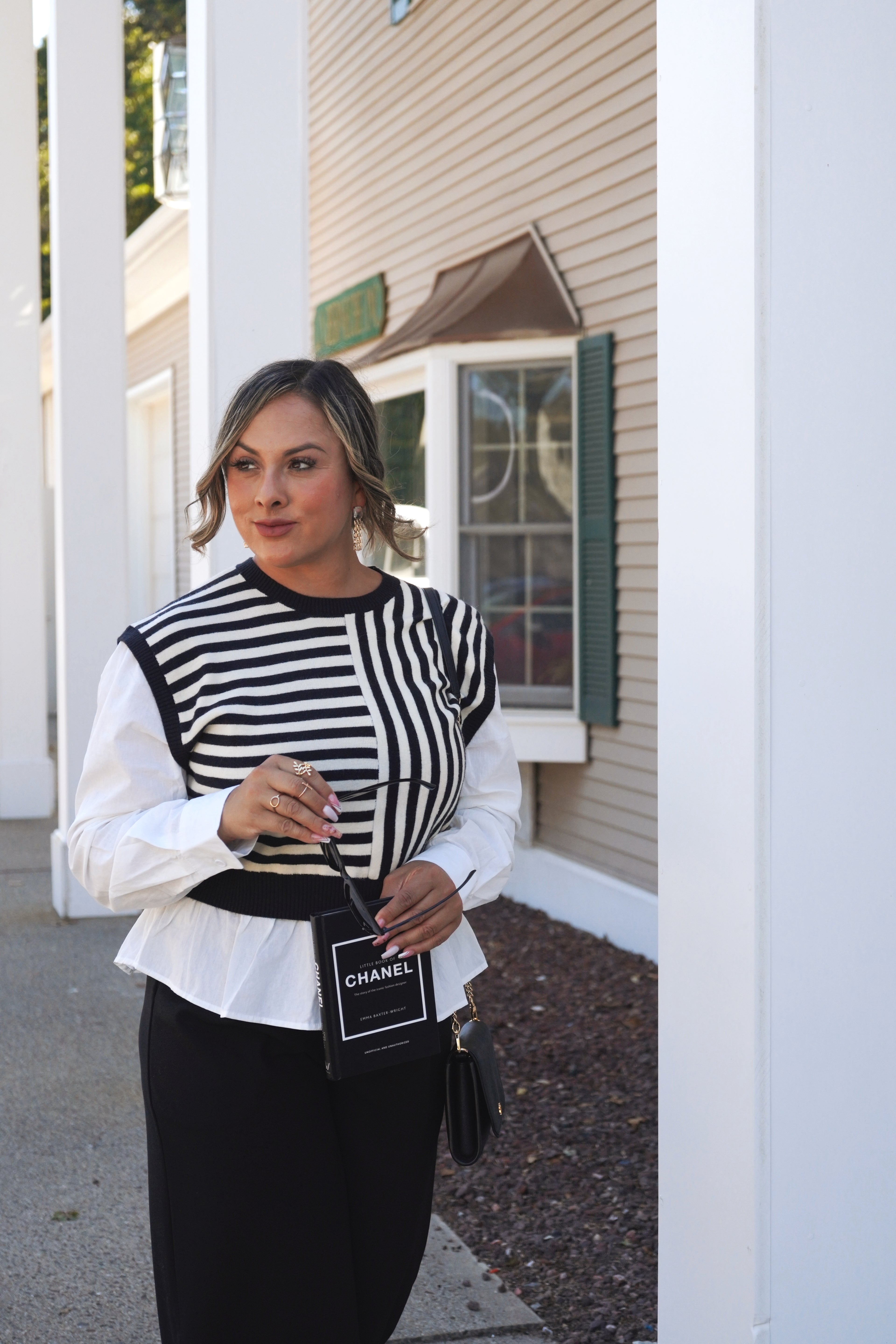 Striped Layered Sweater