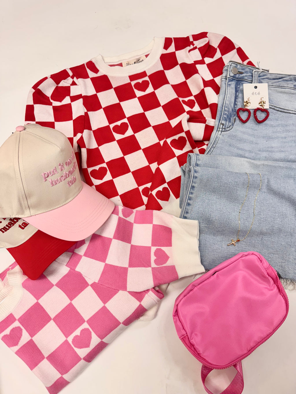 Loved Sweater Short Sleeve Top