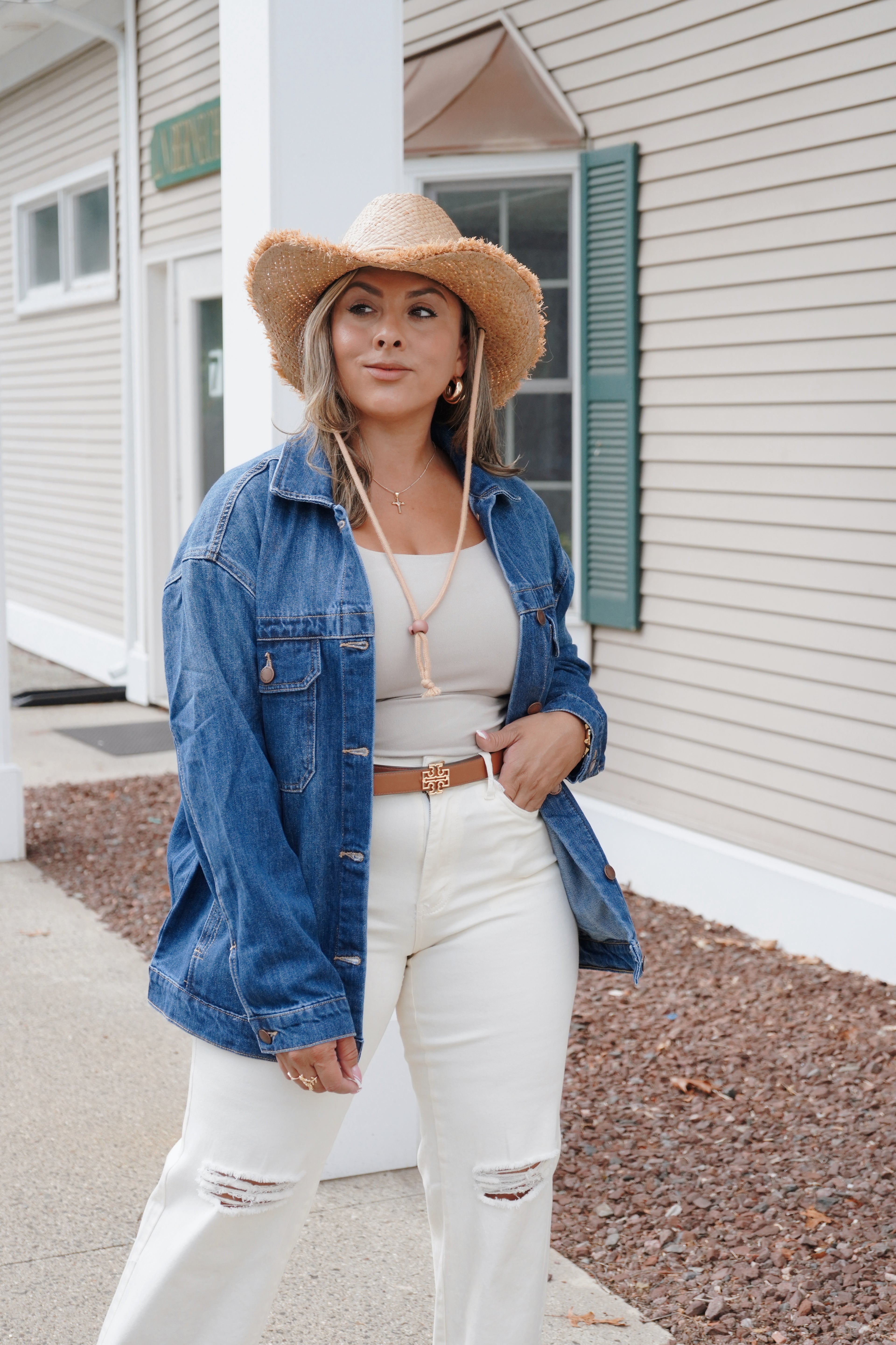 Risen Oversized Denim Jacket
