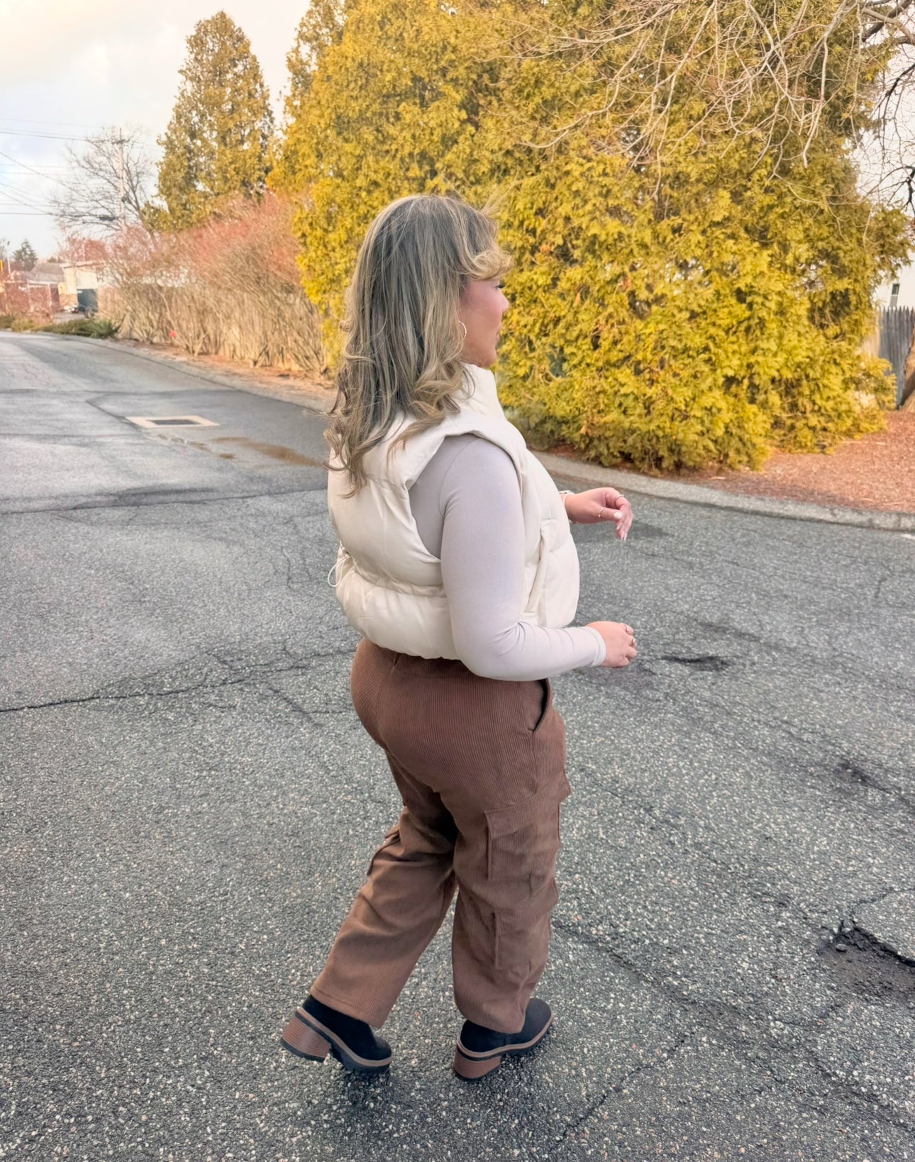 Corduroy Fleeced Cargo