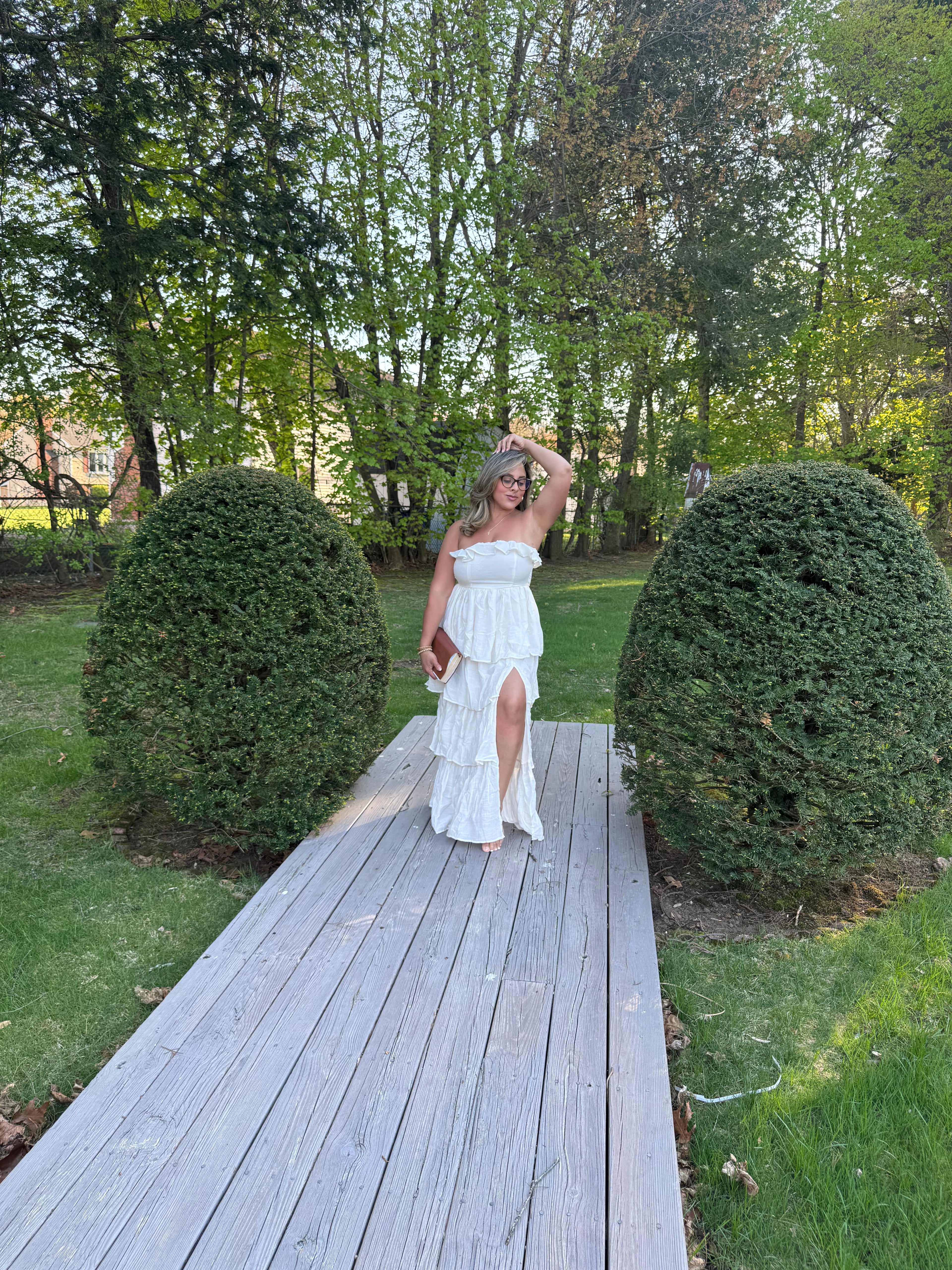 Blooming Ruffled Dress