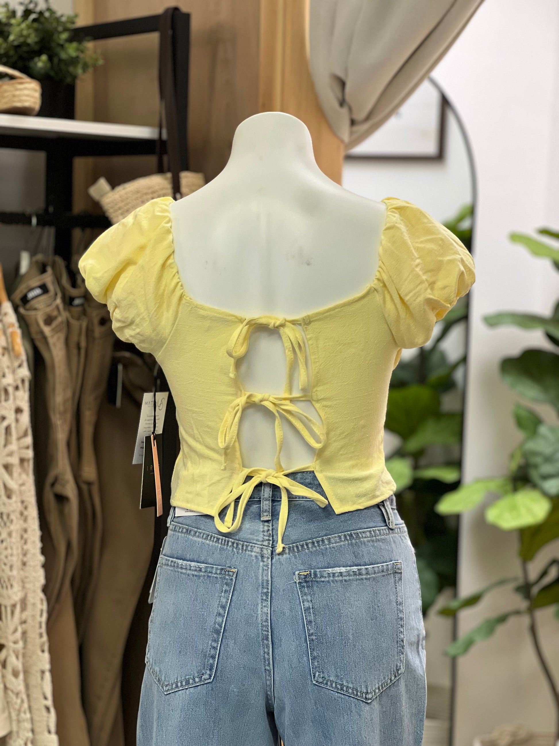 Iris Puff Sleeve Top