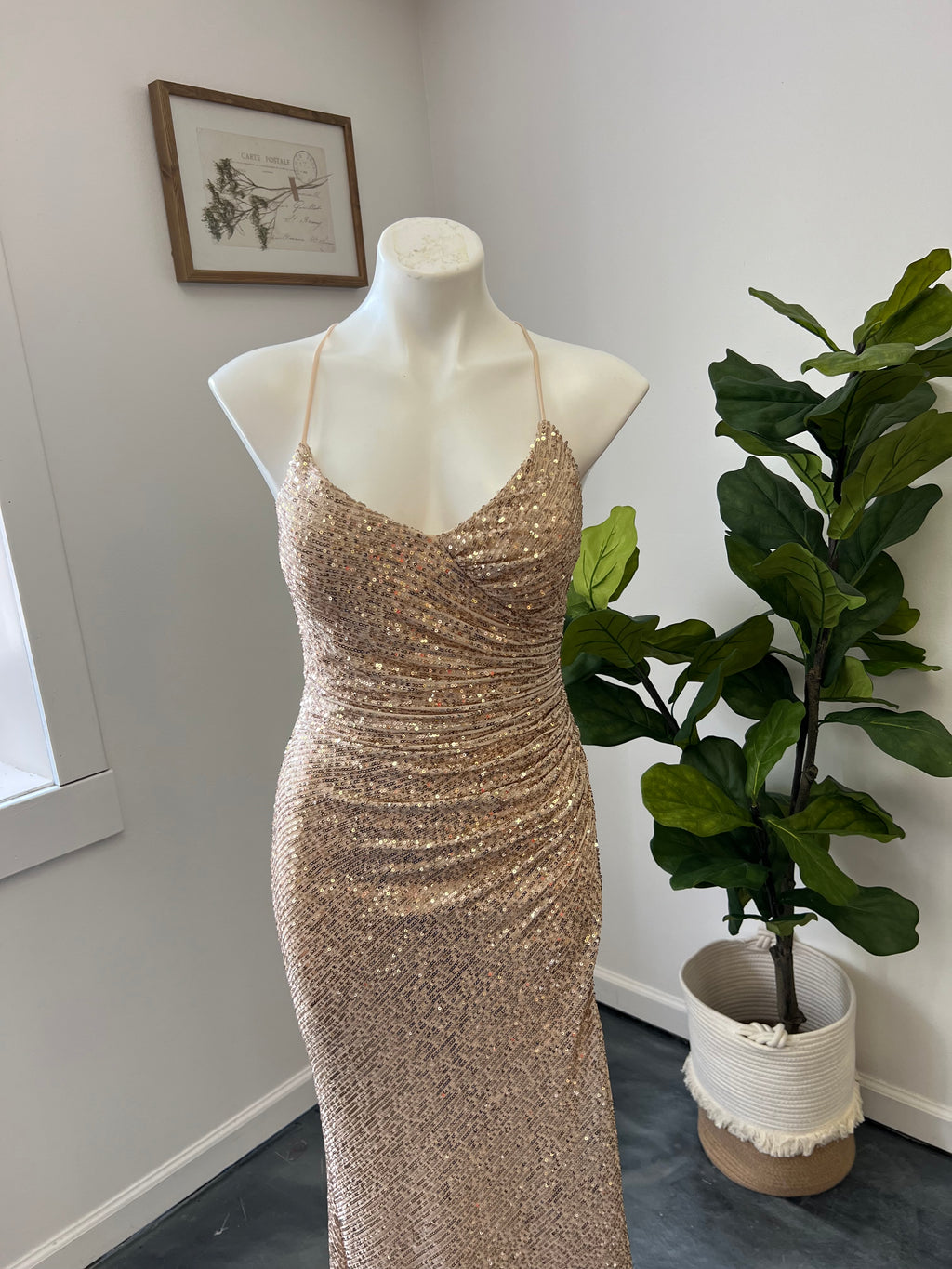 Glitter Formal Dress