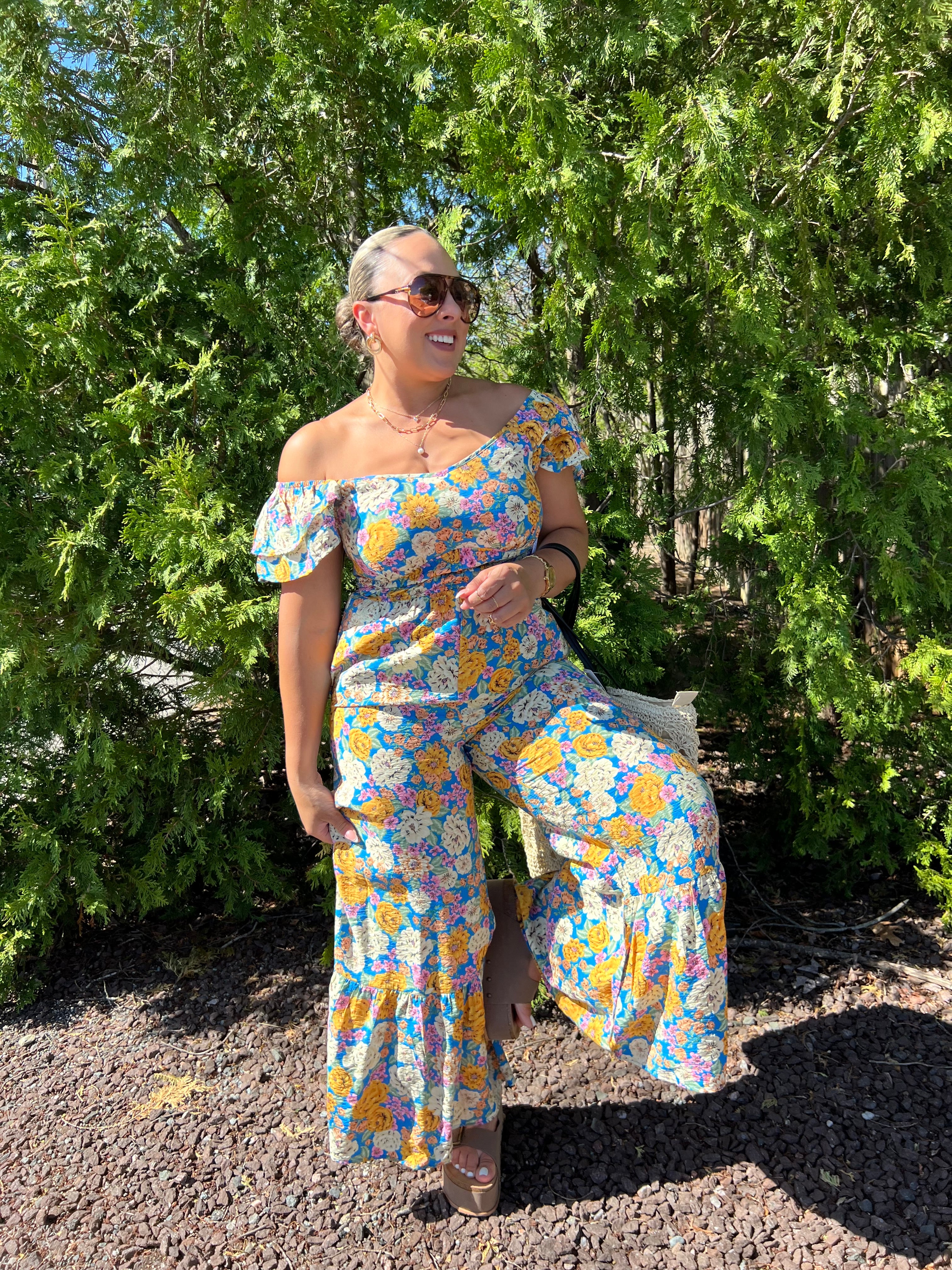 Floral Jumpsuit