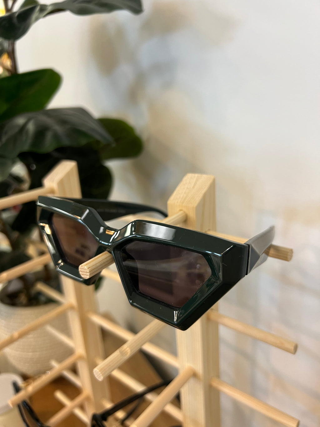 Dark Green Sunglasses