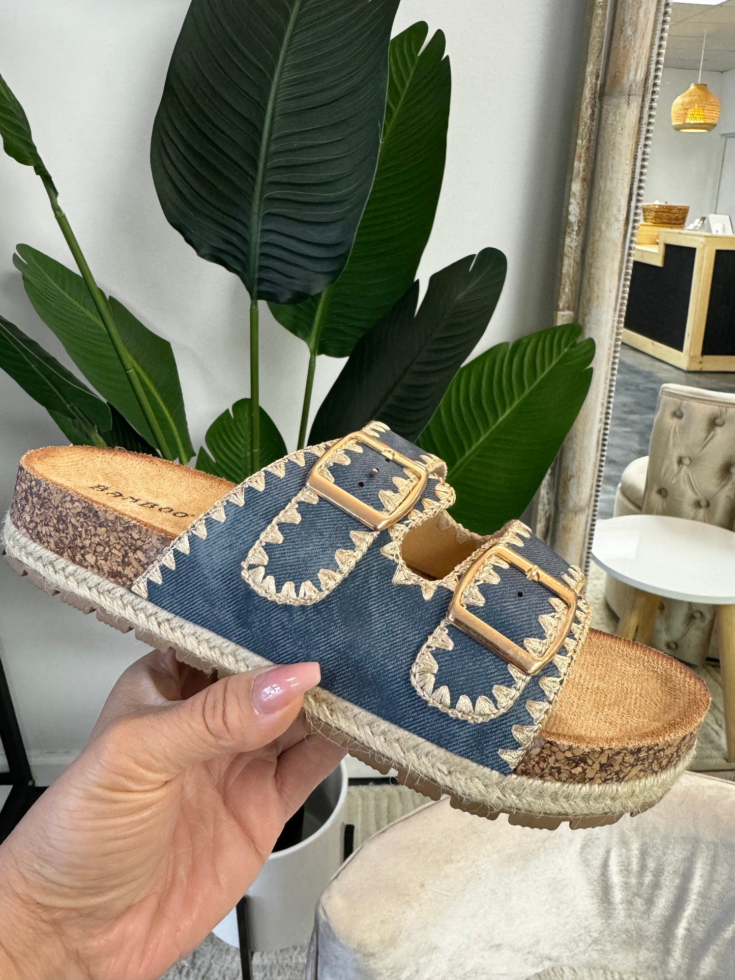 Denim Fun Sandal