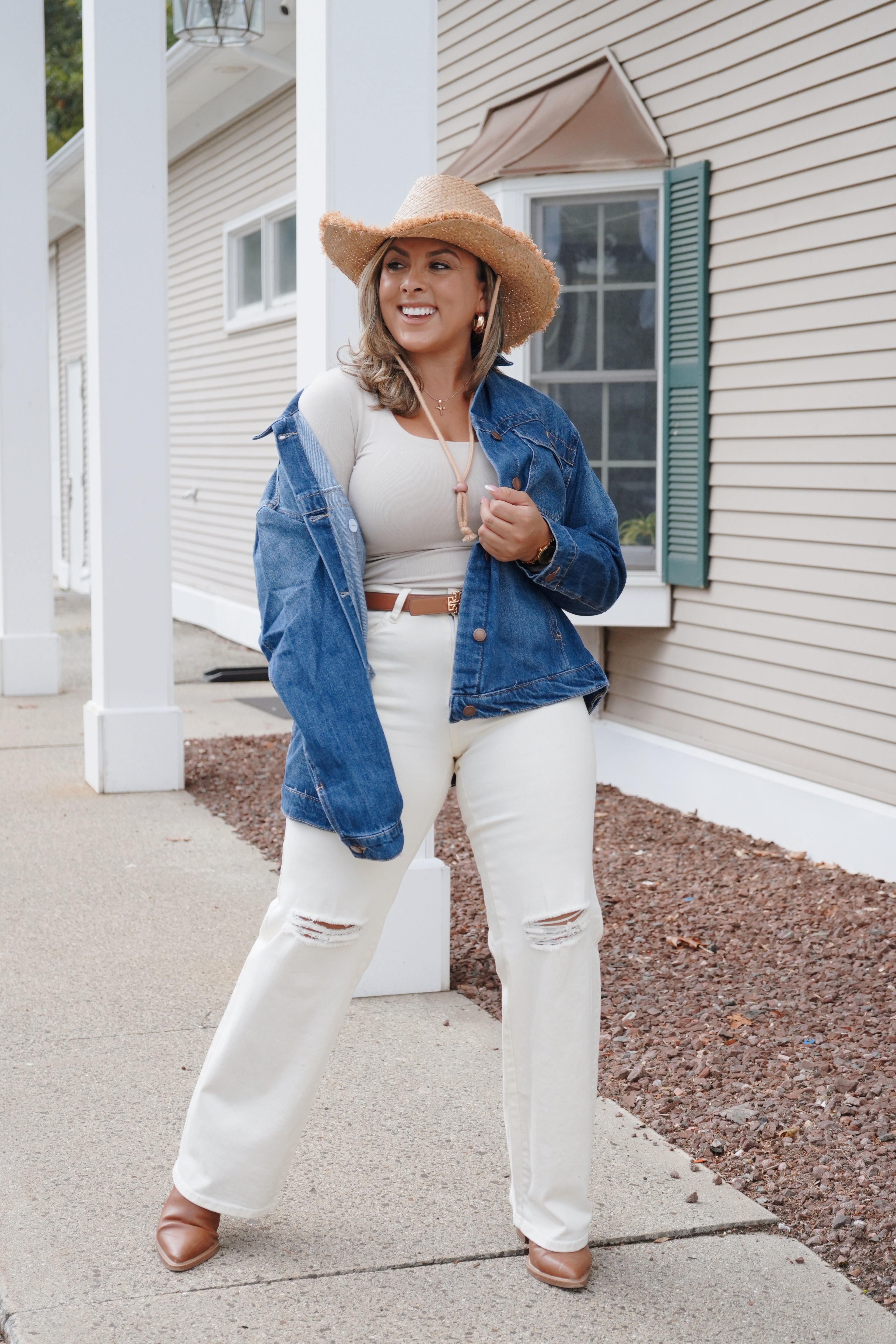 Risen Oversized Denim Jacket