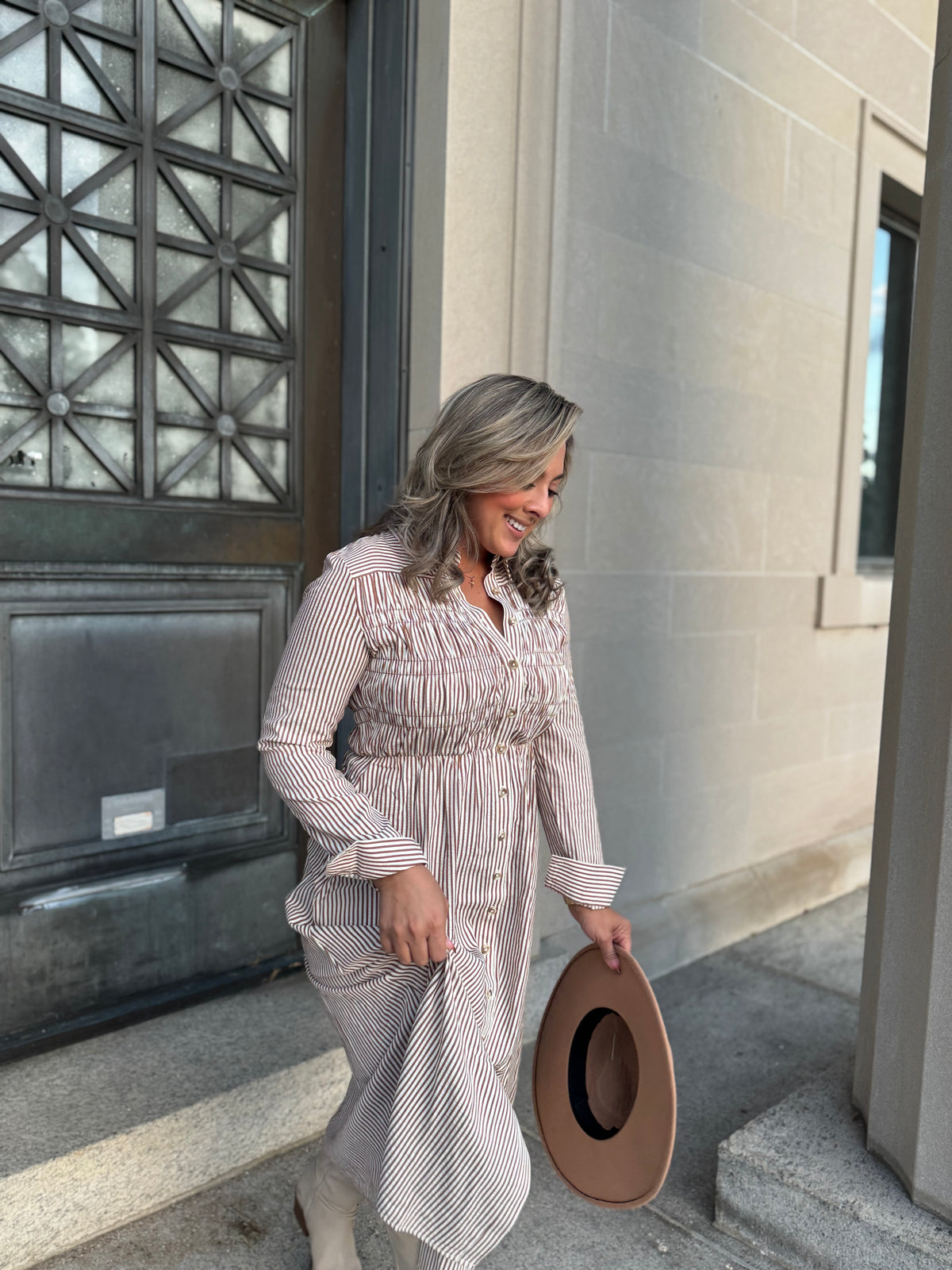 Autumn Brunch Midi Dress
