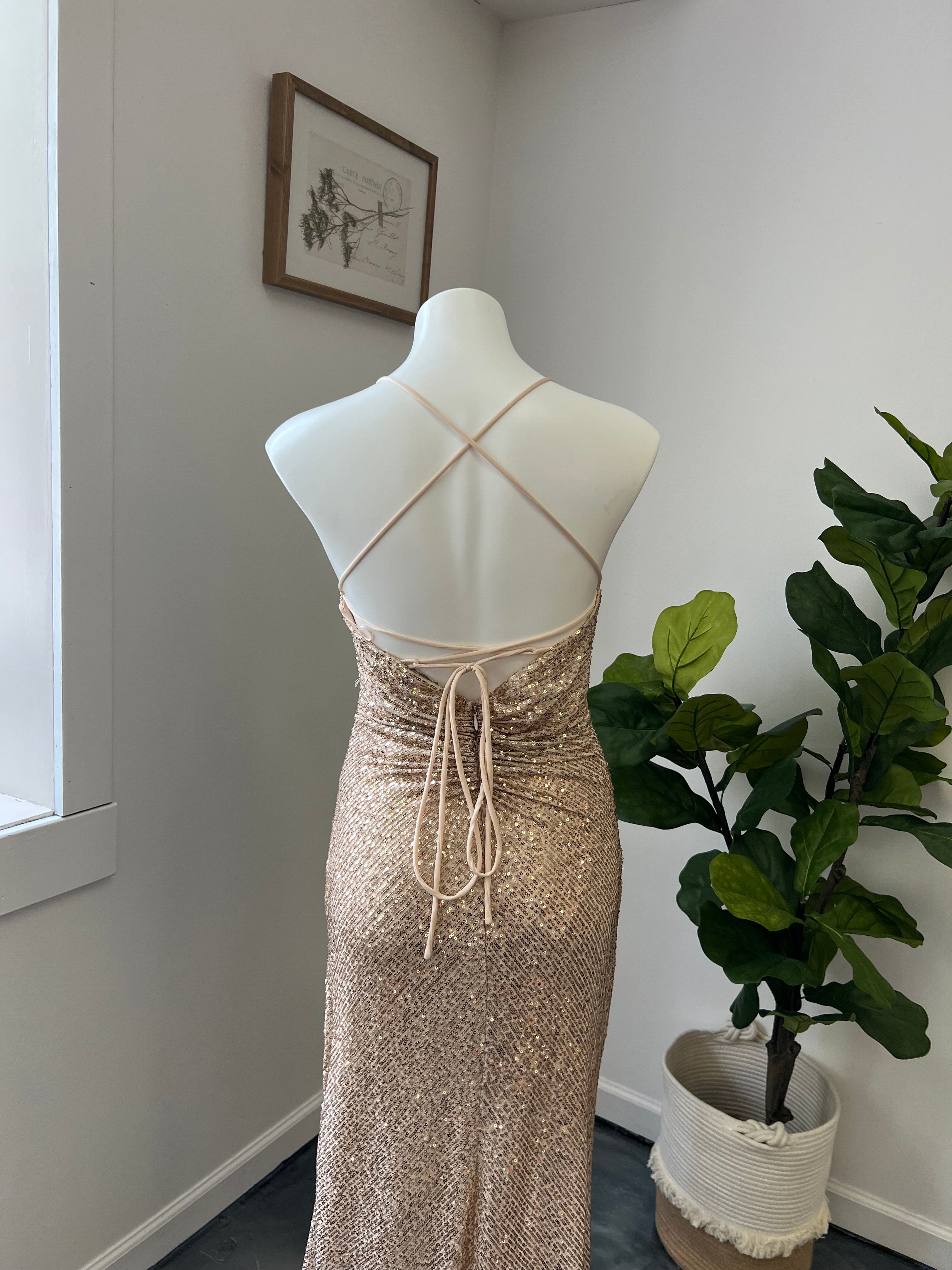 Glitter Formal Dress