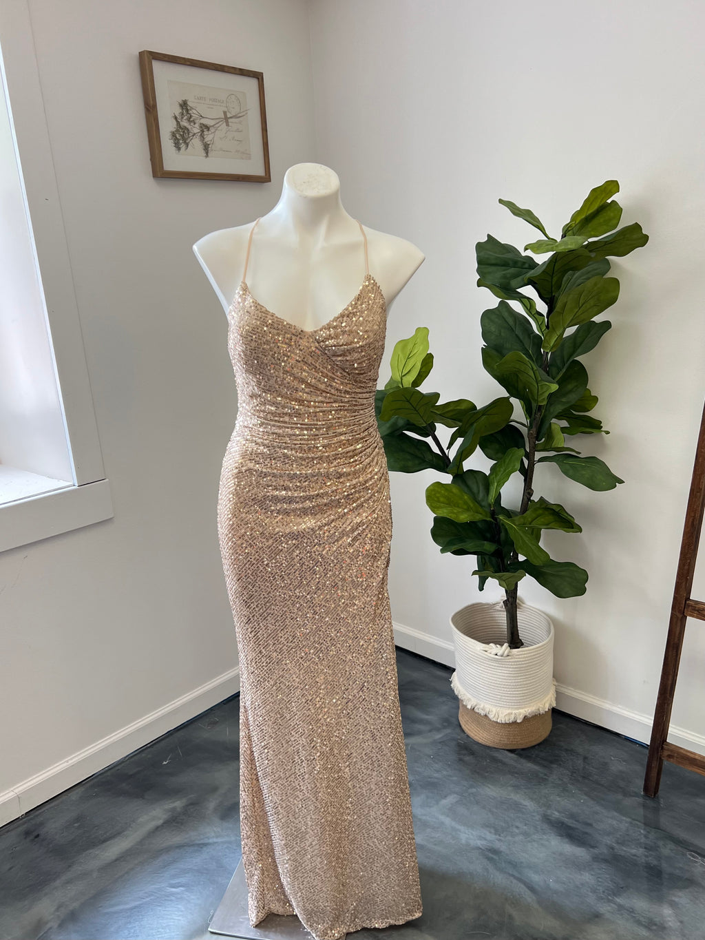 Glitter Formal Dress