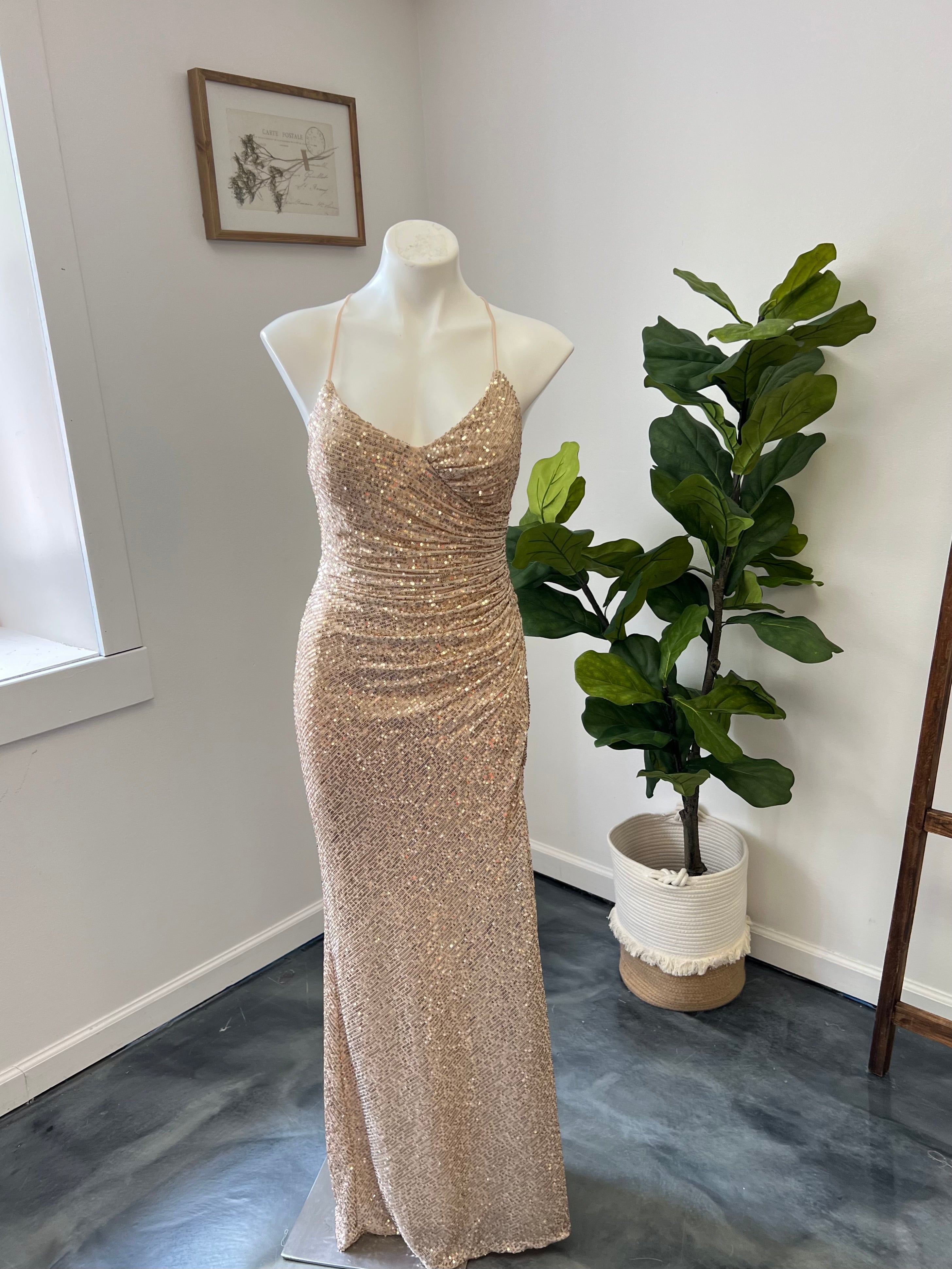 Glitter Formal Dress
